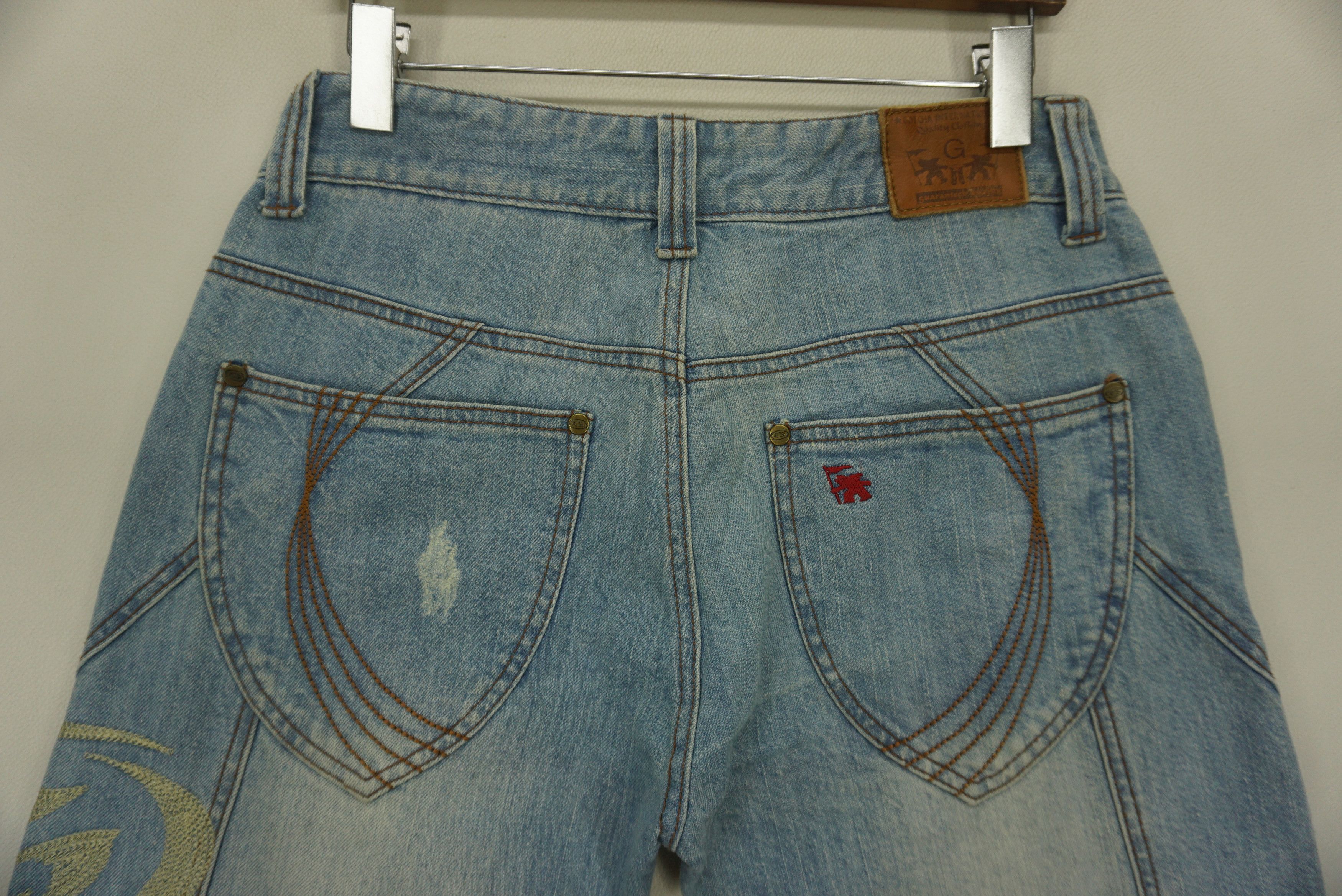 Gotcha Distressed Jeans fit W33xL27.5 Gotcha Low Rise Cropped Denim Size US 31 - 10 Thumbnail
