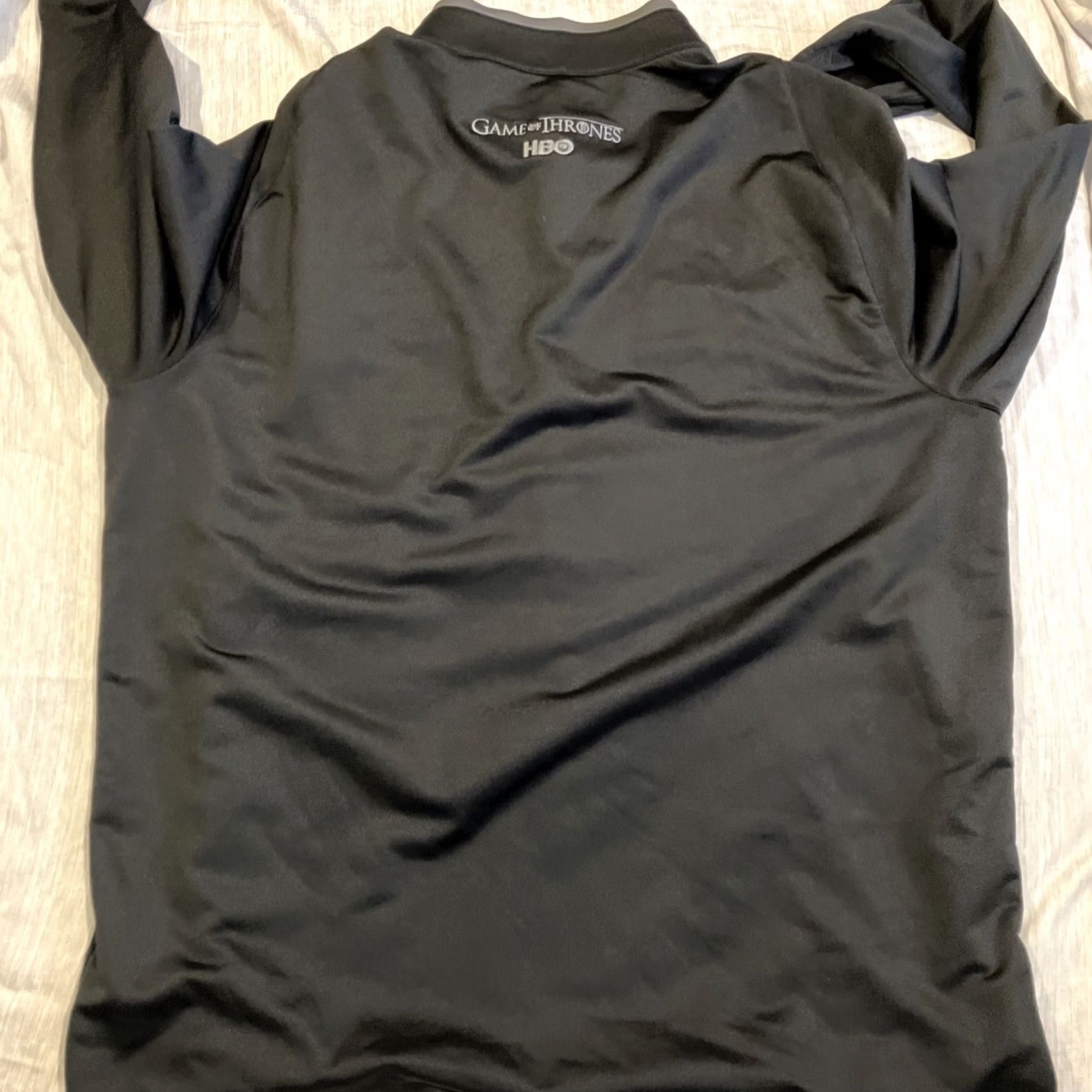 Nike Nike Golf Game Of Thrones Black Quarter Zip HBO Embroidered RARE XL Men Size US XL / EU 56 / 4 - 3 Thumbnail
