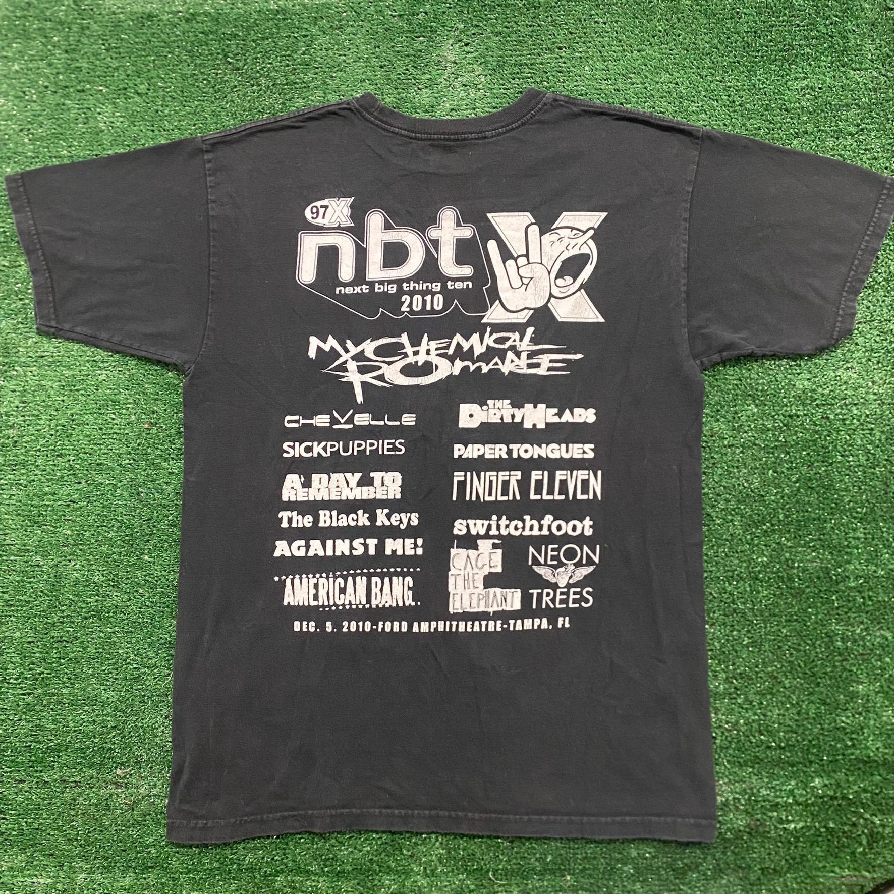 Band Tees Vintage Y2K My Chemical Romance Essential Emo Punk Band Tee Size US M / EU 48-50 / 2 - 4 Thumbnail