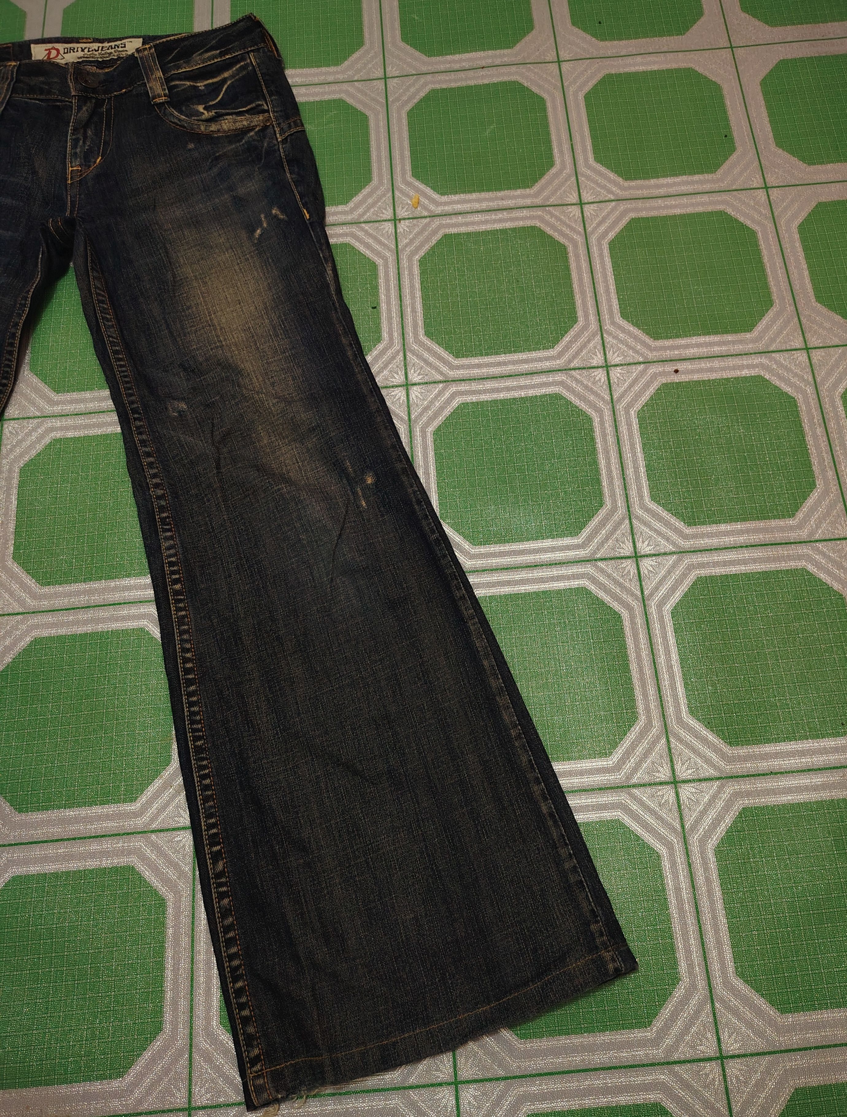 If Six Was Nine Japanese drive jeans exotic vtg denim bootcut jeans Size 30" / US 8 / IT 44 - 4 Thumbnail