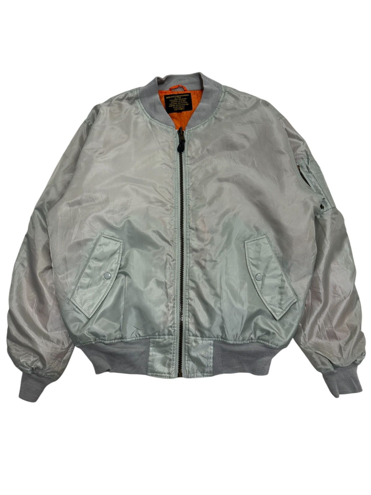 Vintage VINTAGE MILITARY STYLE KANYE WEST BOMBER JACKET Size US L / EU 52-54 / 3 - 17 Thumbnail