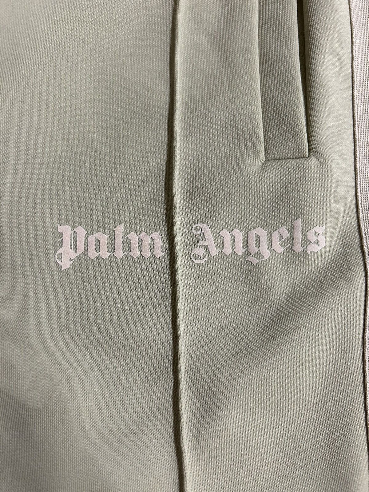 Palm Angels Cream Side Stripe Logo Pant Size US 30 / EU 46 - 5 Thumbnail