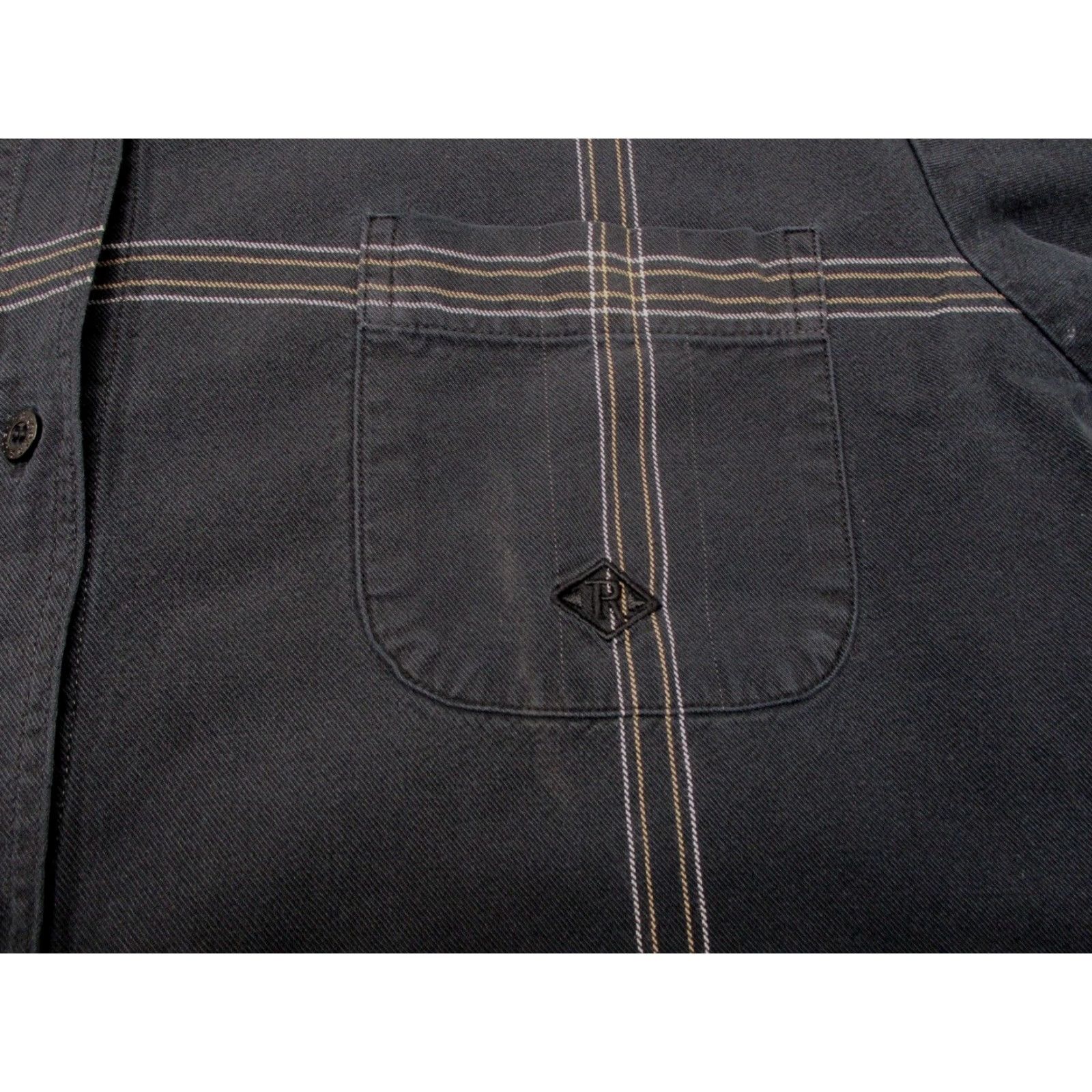Roper Roper Shirt L Womens Pearl Snap Long Sleeve Western Cowgirl Black Size L / US 10 / IT 46 - 4 Thumbnail