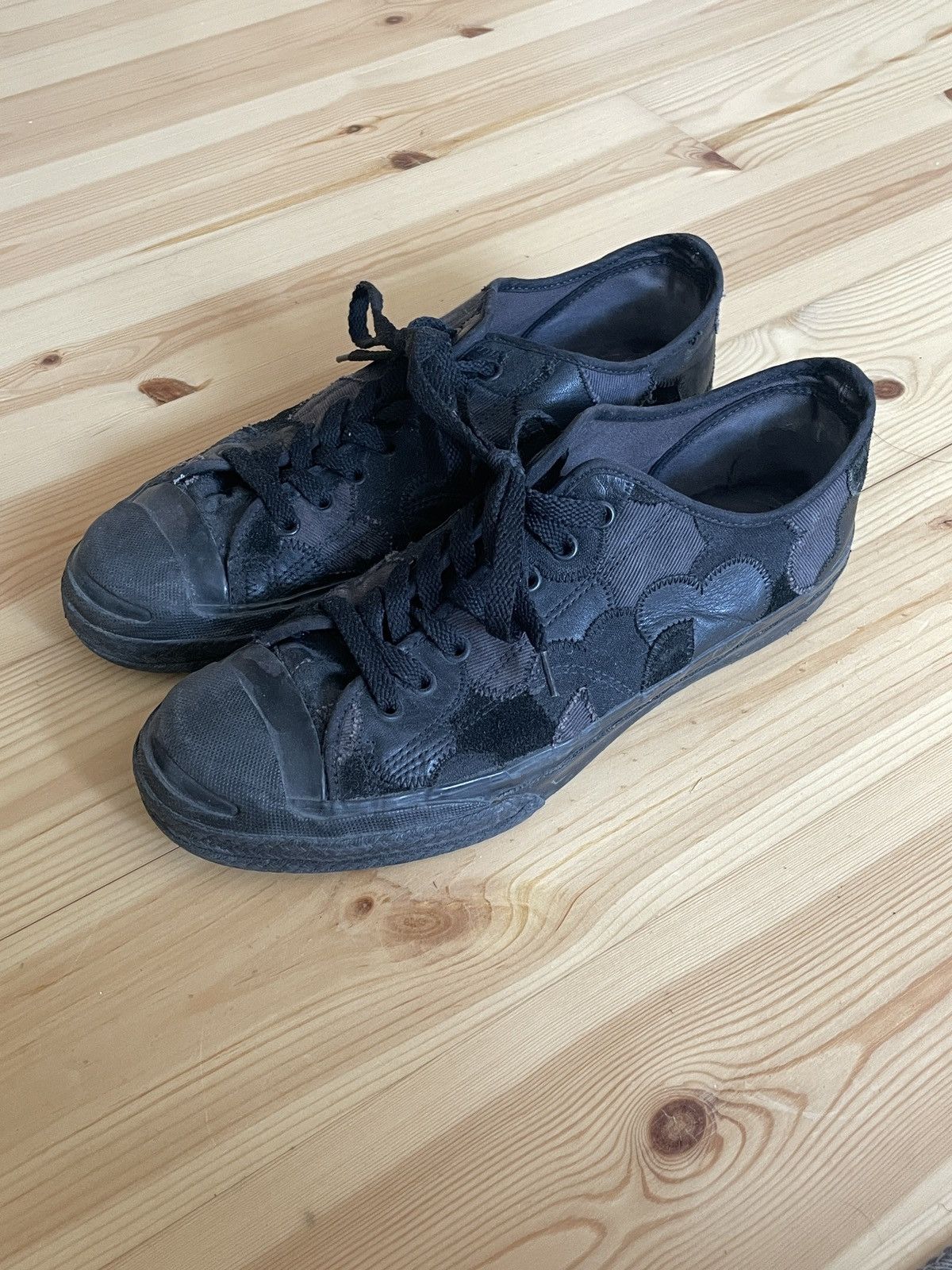 image of Number N Ine Number (N)Ine Scab Shoes in Black, Men's (Size 8)