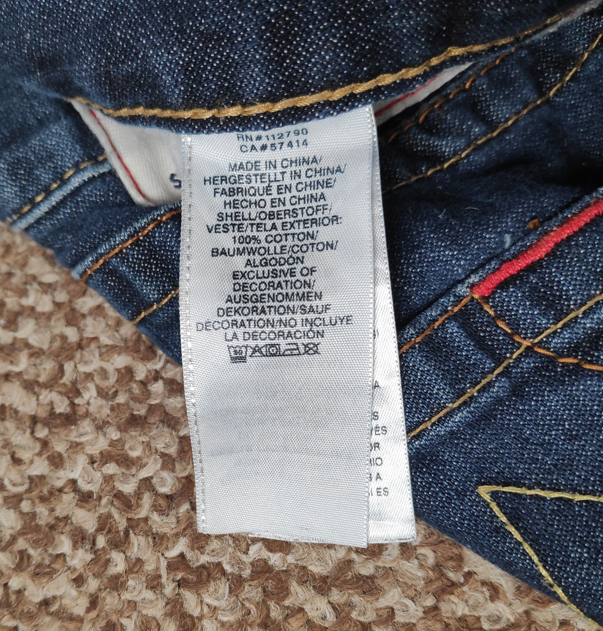 True Religion True Religion Rocco Relaxed Skinny Denim Jeans size W38 Size US 38 / EU 54 - 14 Thumbnail