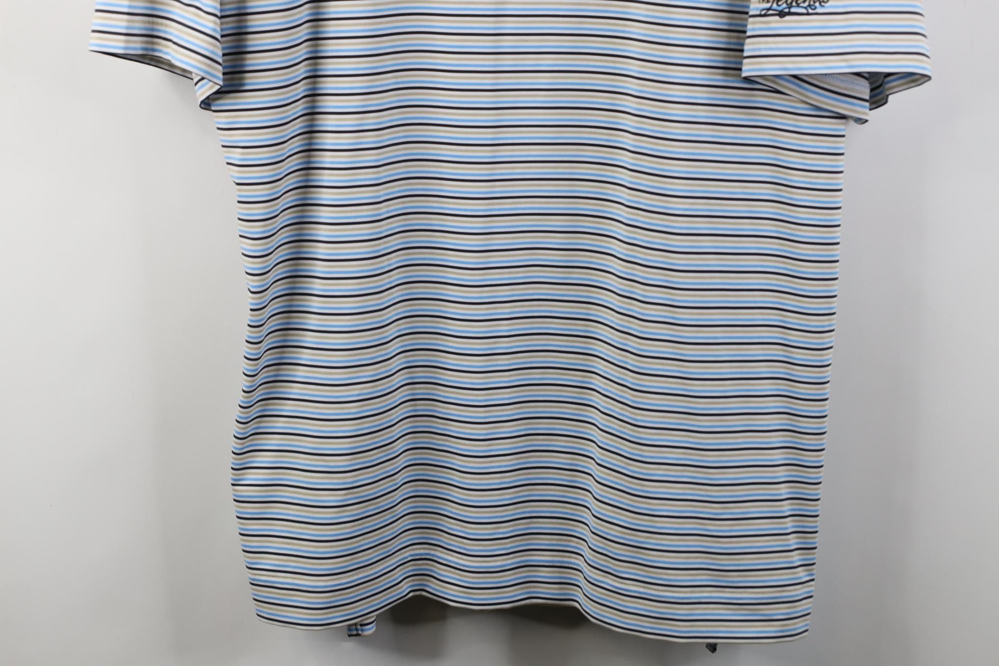 Footjoy FootJoy Embroidered Logo Striped Stretch Golf Polo Shirt Size US XXL / EU 58 / 5 - 3 Thumbnail