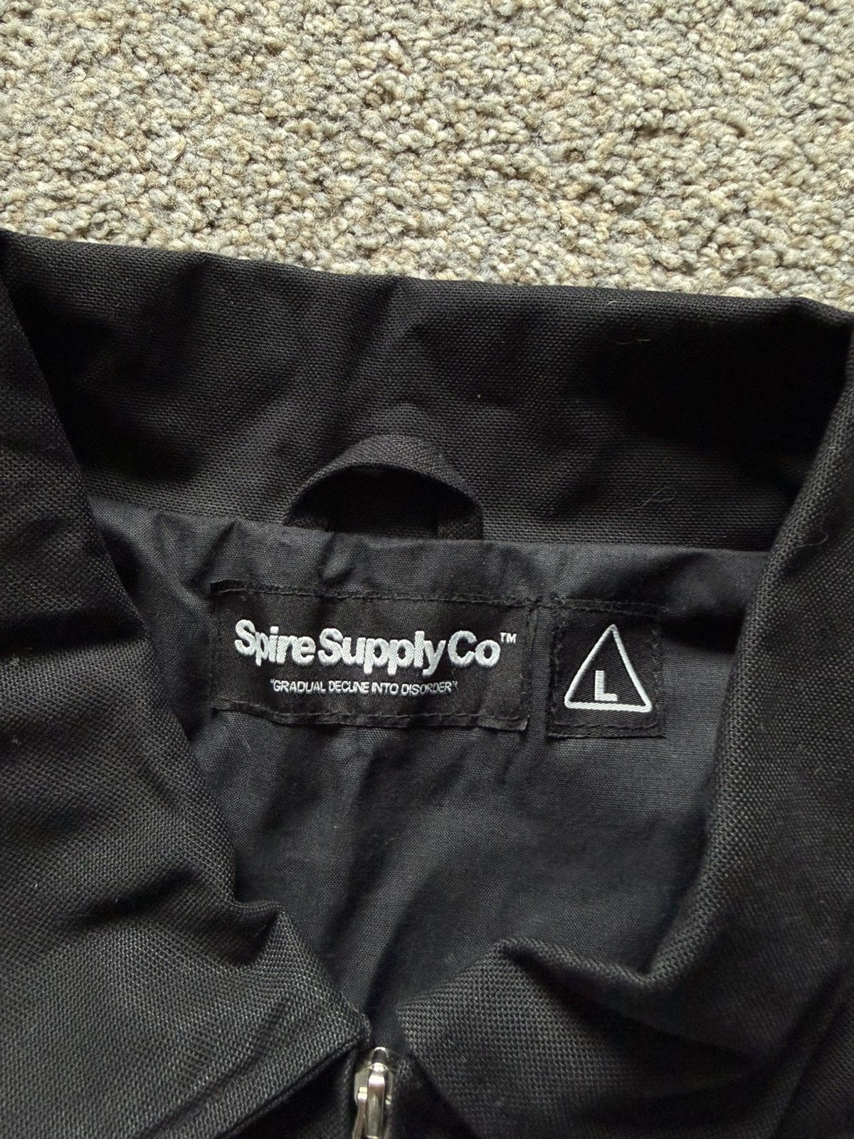 Spire Spire Supply Co. Hardcore Moshpit Graphic Work Jacket Size US L / EU 52-54 / 3 - 4 Thumbnail