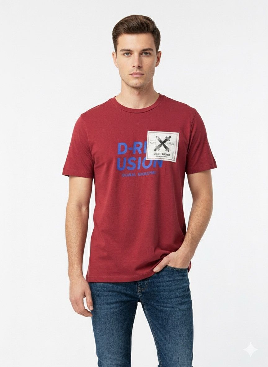 Diesel Diesel Industries Printed Tshirt A938 Size US L / EU 52-54 / 3 - 1 Thumbnail