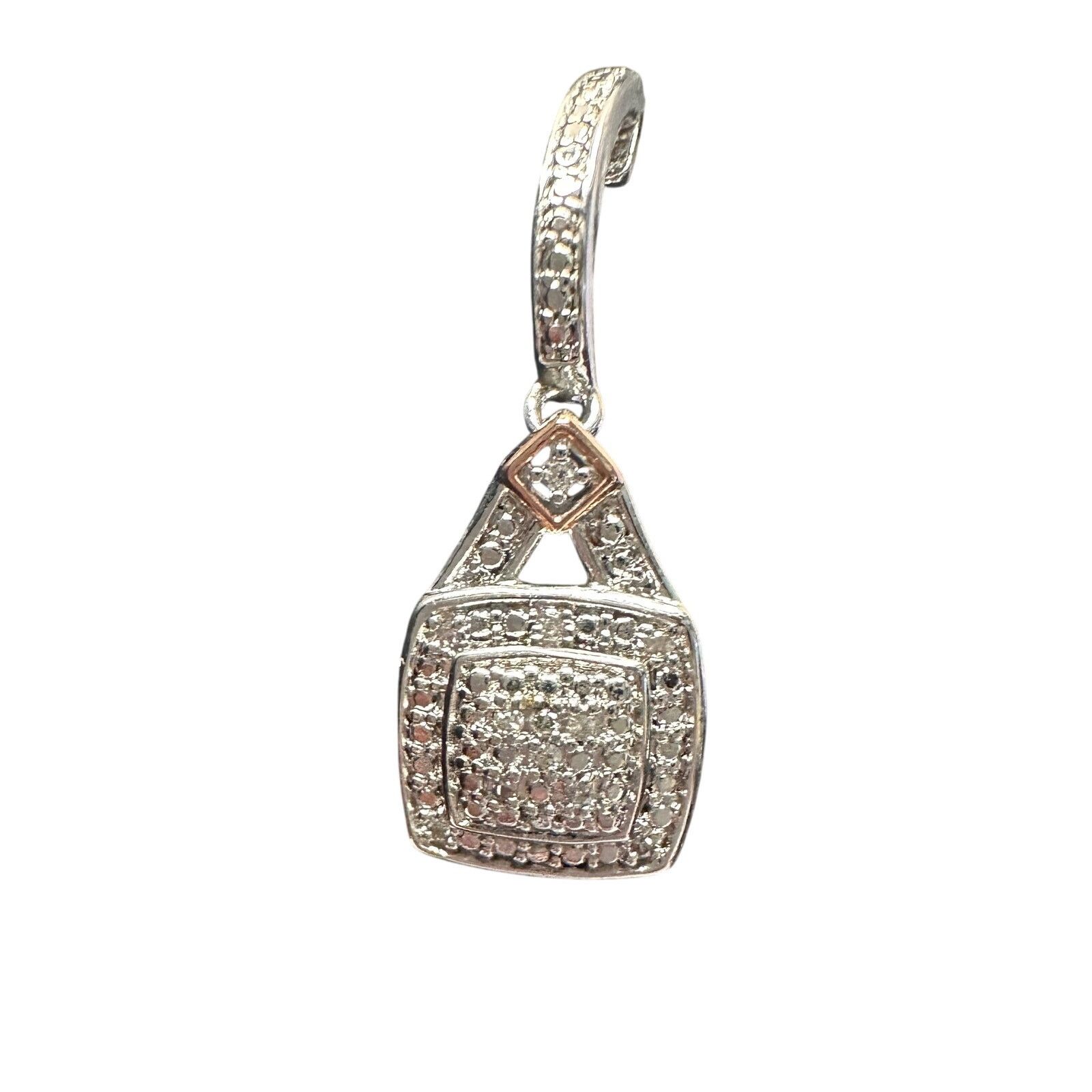 Other 1/4 Carat Diamond Cushion Cut Dangle Earrings Size ONE SIZE - 3 Thumbnail