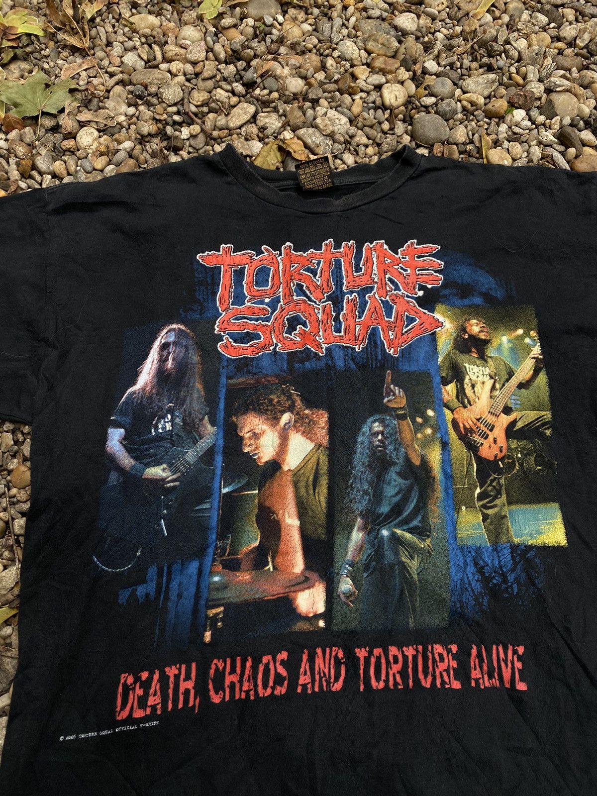 Band Tees × Vintage Vintage 2005 Torture Squad Death Chaos T-Shirt Size US M / EU 48-50 / 2 - 4 Thumbnail