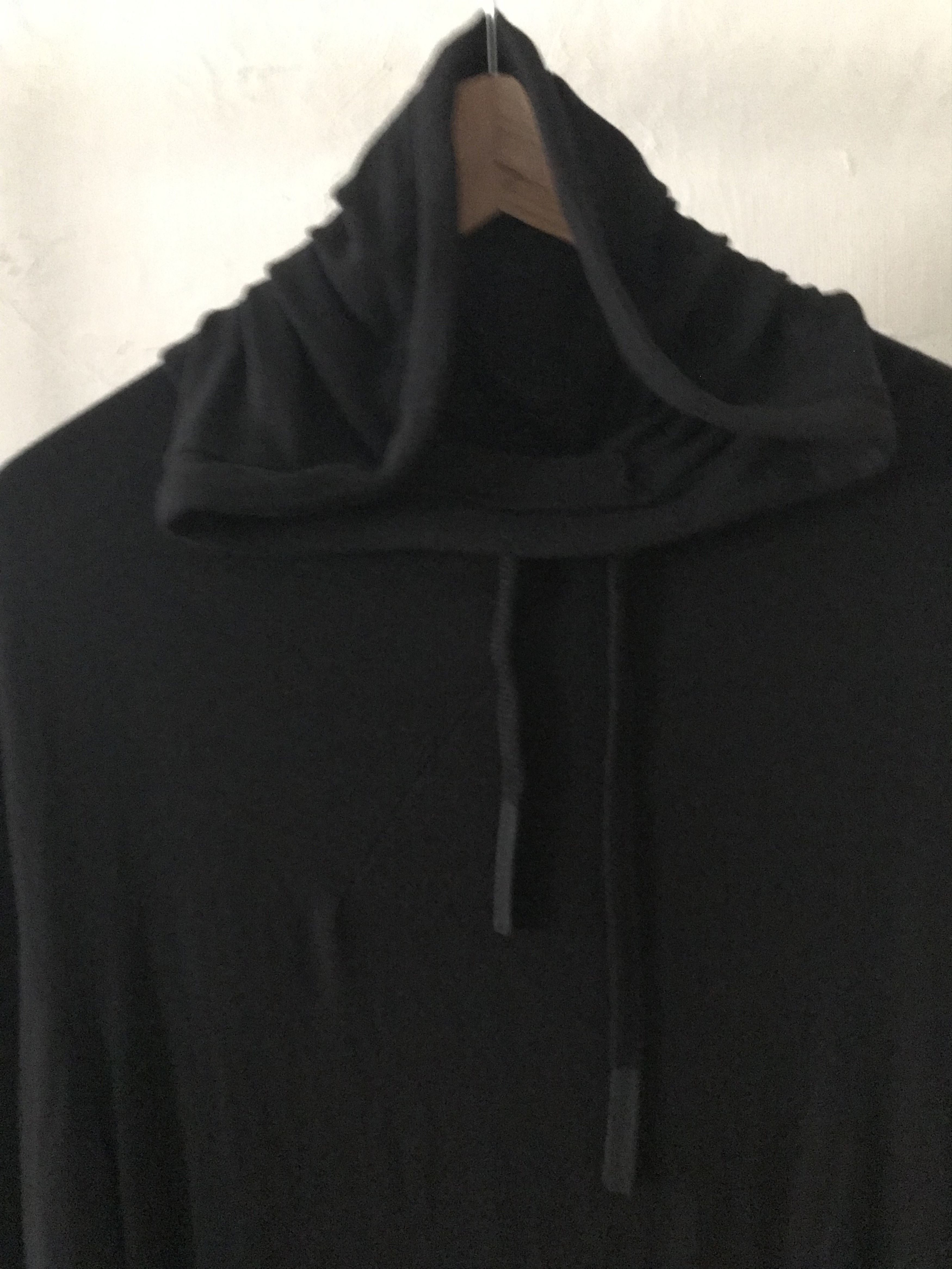 Lost & Found Ria Dunn Lost & Found Ria Dunn long, thin, draped hoodie, M, black Size US M / EU 48-50 / 2 - 2 Thumbnail