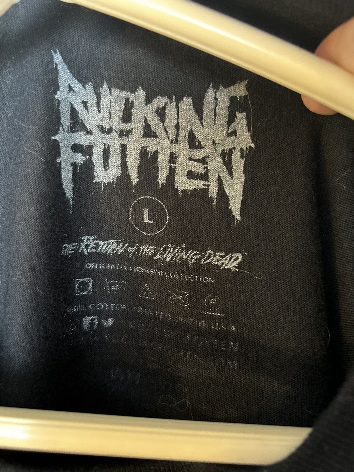 Rucking Fotten Tee: return of living dead battalion horror zombie large Size US L / EU 52-54 / 3 - 4 Thumbnail