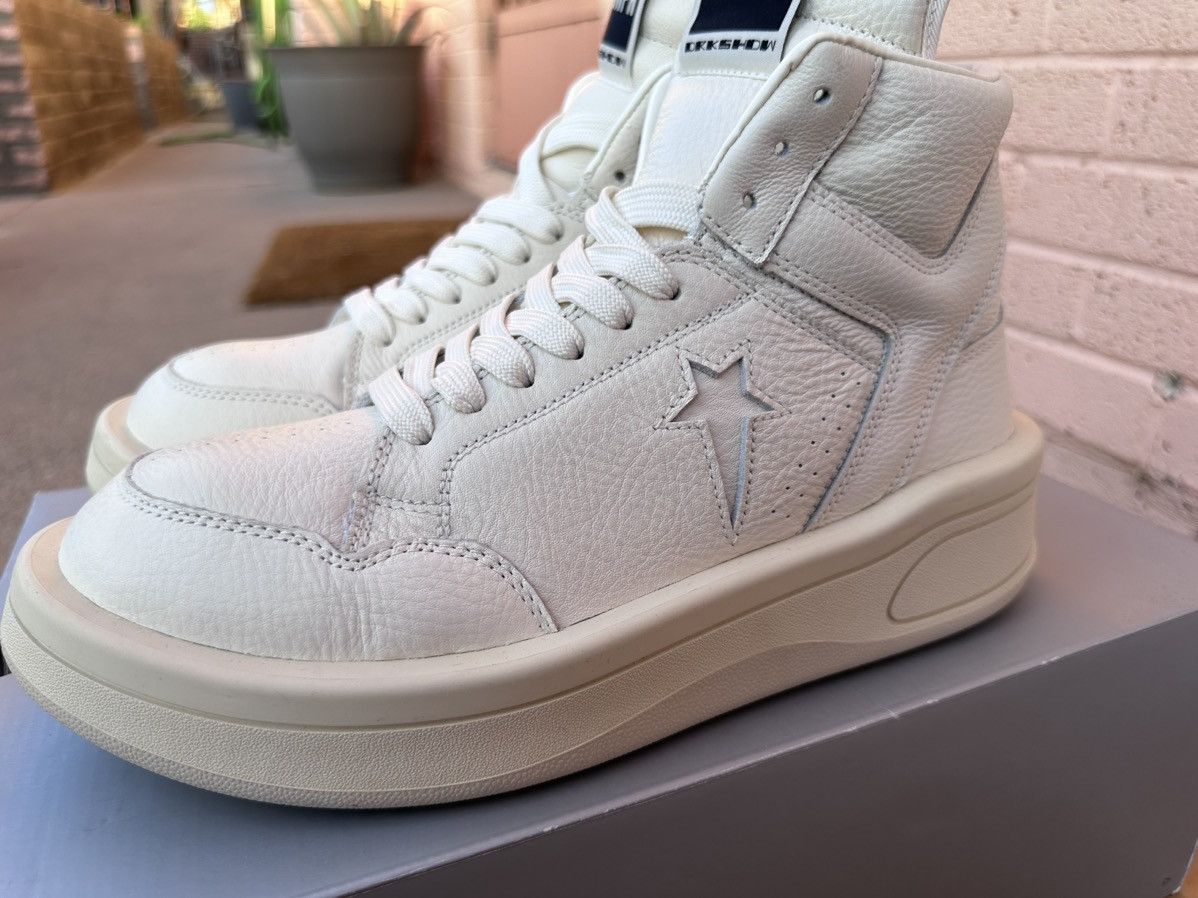 Converse × Rick Owens Drkshdw Rick Owens DRKSHDW Converse TURBOWPN Size US 9.5 / EU 42-43 - 5 Thumbnail