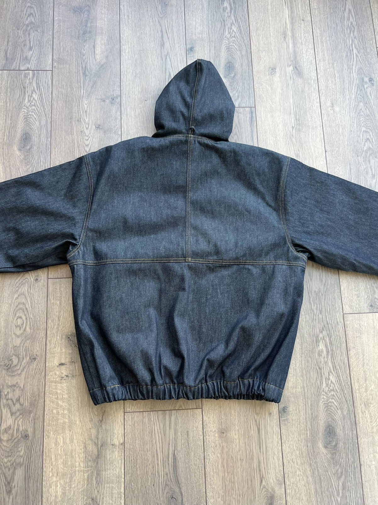 Stussy Stussy Raw Denim Insulated Work Jacket Large Size US L / EU 52-54 / 3 - 7 Thumbnail