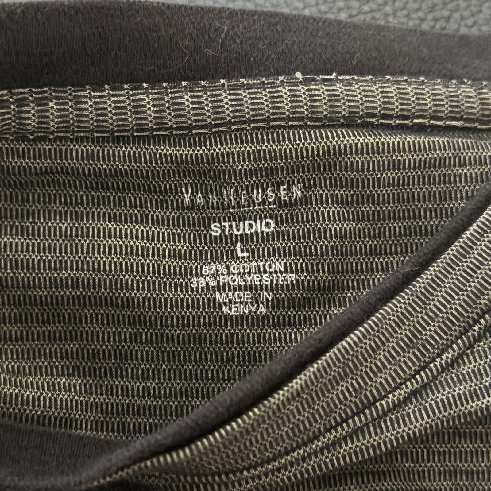 Van Heusen Van Heusen Studio Multicolor Black Classic Shirt Size US L / EU 52-54 / 3 - 3 Thumbnail