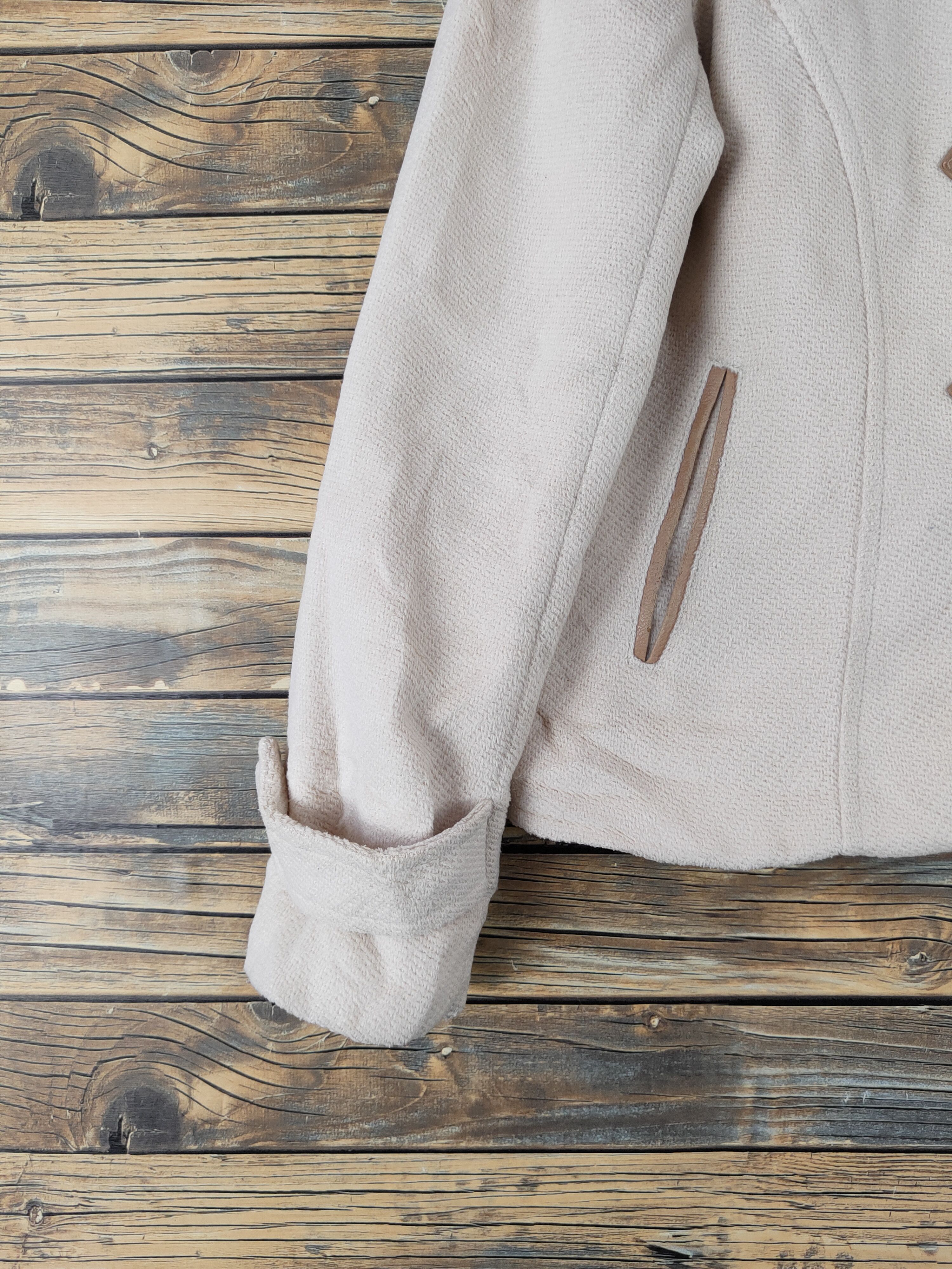 Homespun Knitwear × Japanese Brand × Vintage Astoria Odier Ivory Knitwear Hoodie Jackets Size L / US 10 / IT 46 - 4 Thumbnail