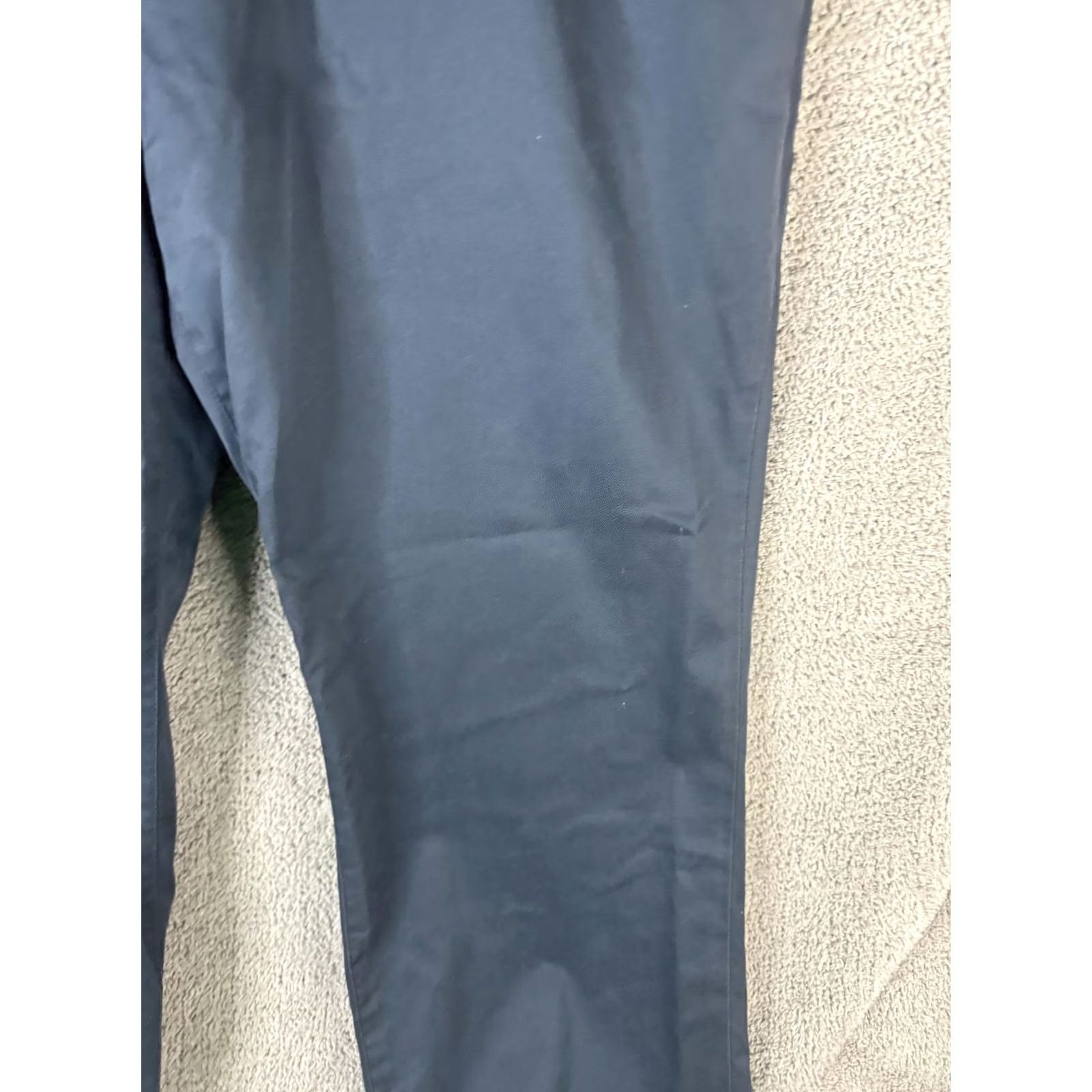 Bonobos Bonobos Pants Mens 38x32 Weekday Warrior Navy Blue Chino Flat Front Straight Leg Casual Dress Size US 38 / EU 54 - 7 Thumbnail
