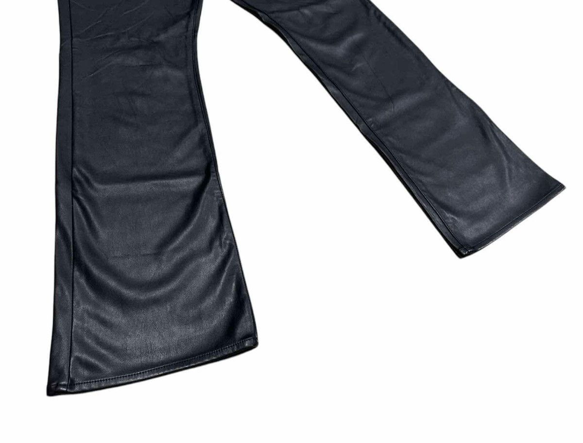 If Six Was Nine × Japanese Brand × Le Grande Bleu (L.G.B.) 🔥Japanese Y2K Adrer Leather Pants Flared Goth Punk Size US 31 - 4 Thumbnail