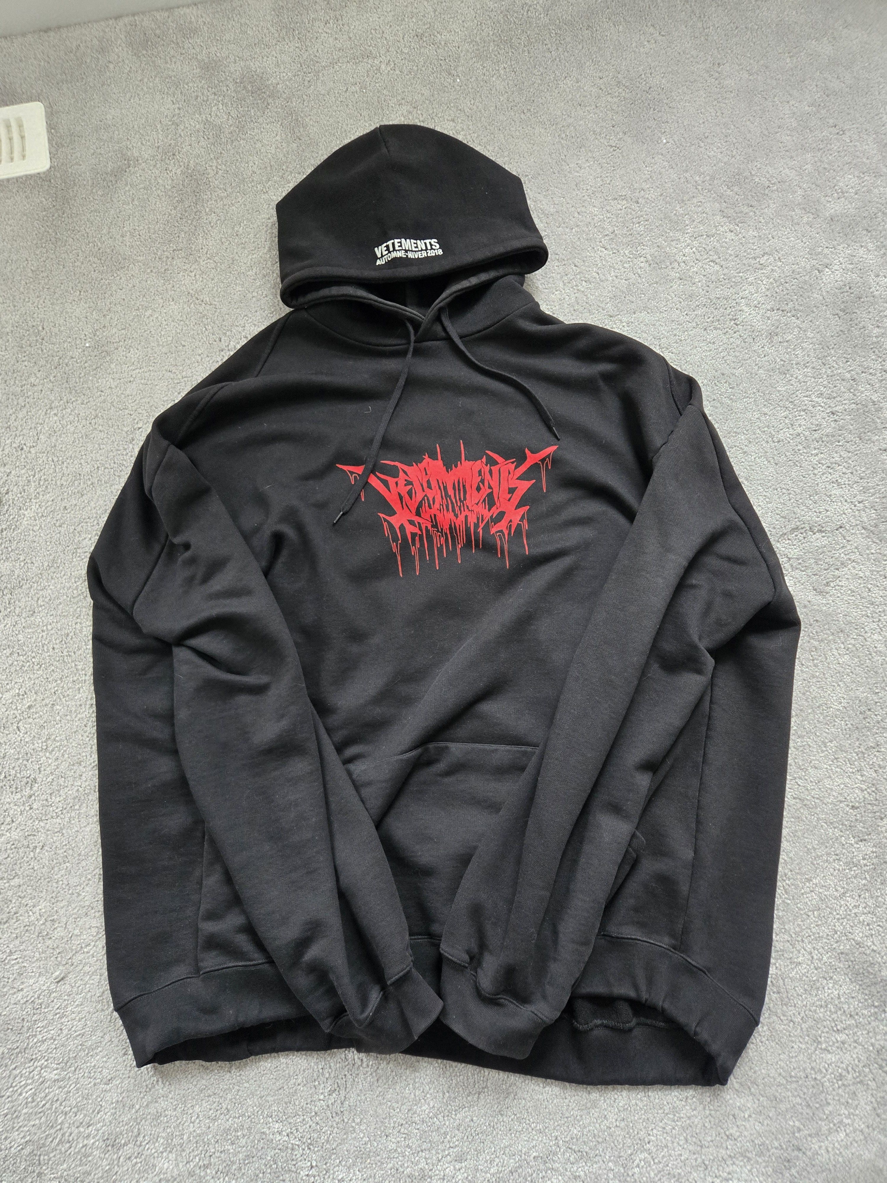 Vetements VETEMENTS METAL CITY HOODIE (THICK) Size US L / EU 52-54 / 3 - 1 Thumbnail
