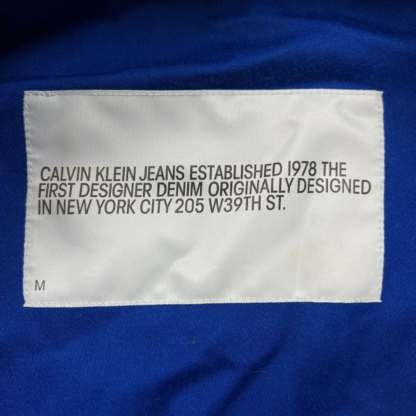 Calvin Klein Calvin Klein Jeans Fleece Medium EST 1978 Moon Odyssey Zip Size US M / EU 48-50 / 2 - 6 Thumbnail