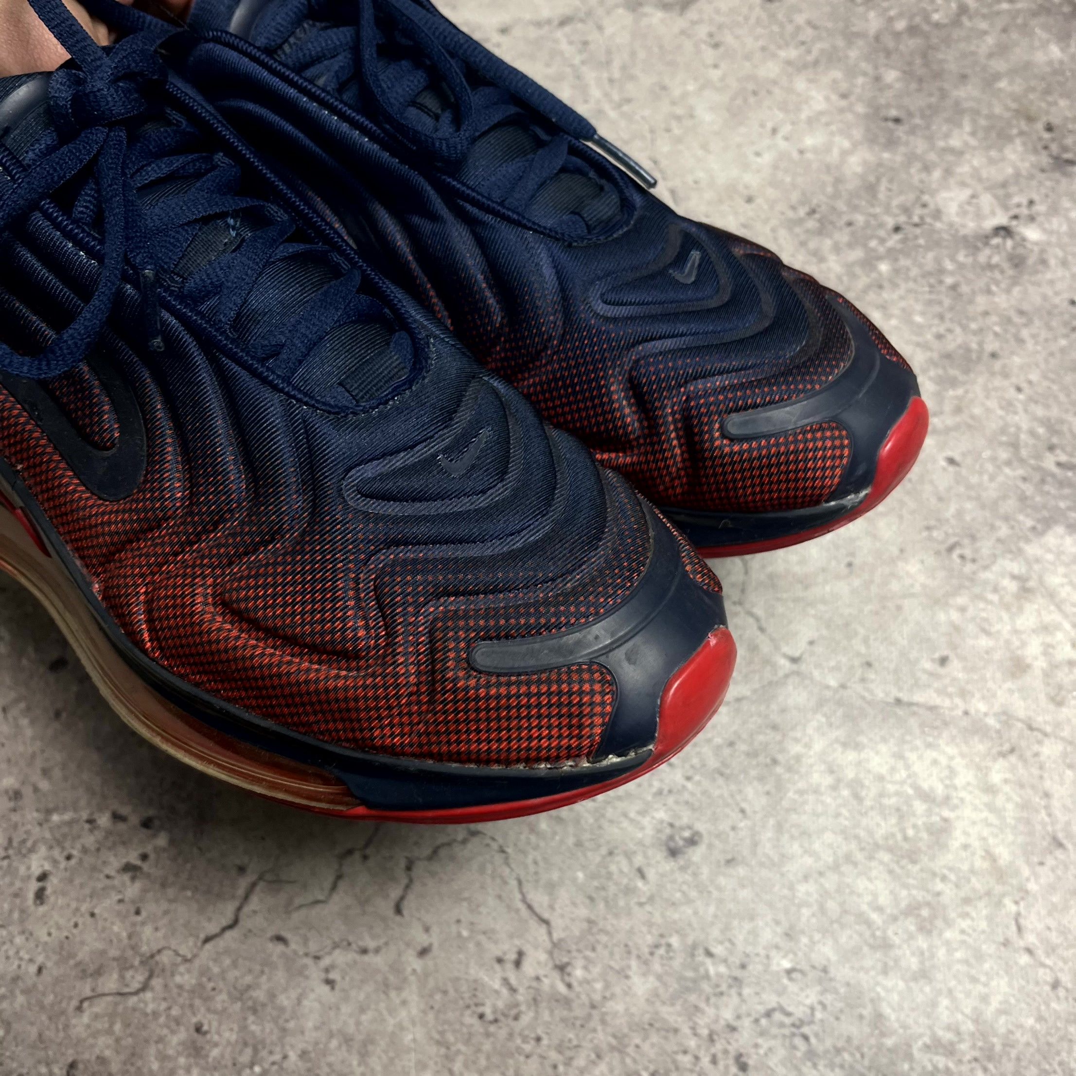 Nike Nike Air Max 720 Navy Red Air Sneakers US8 EU 41 (26cm) Size US 8 / EU 41 - 7 Thumbnail