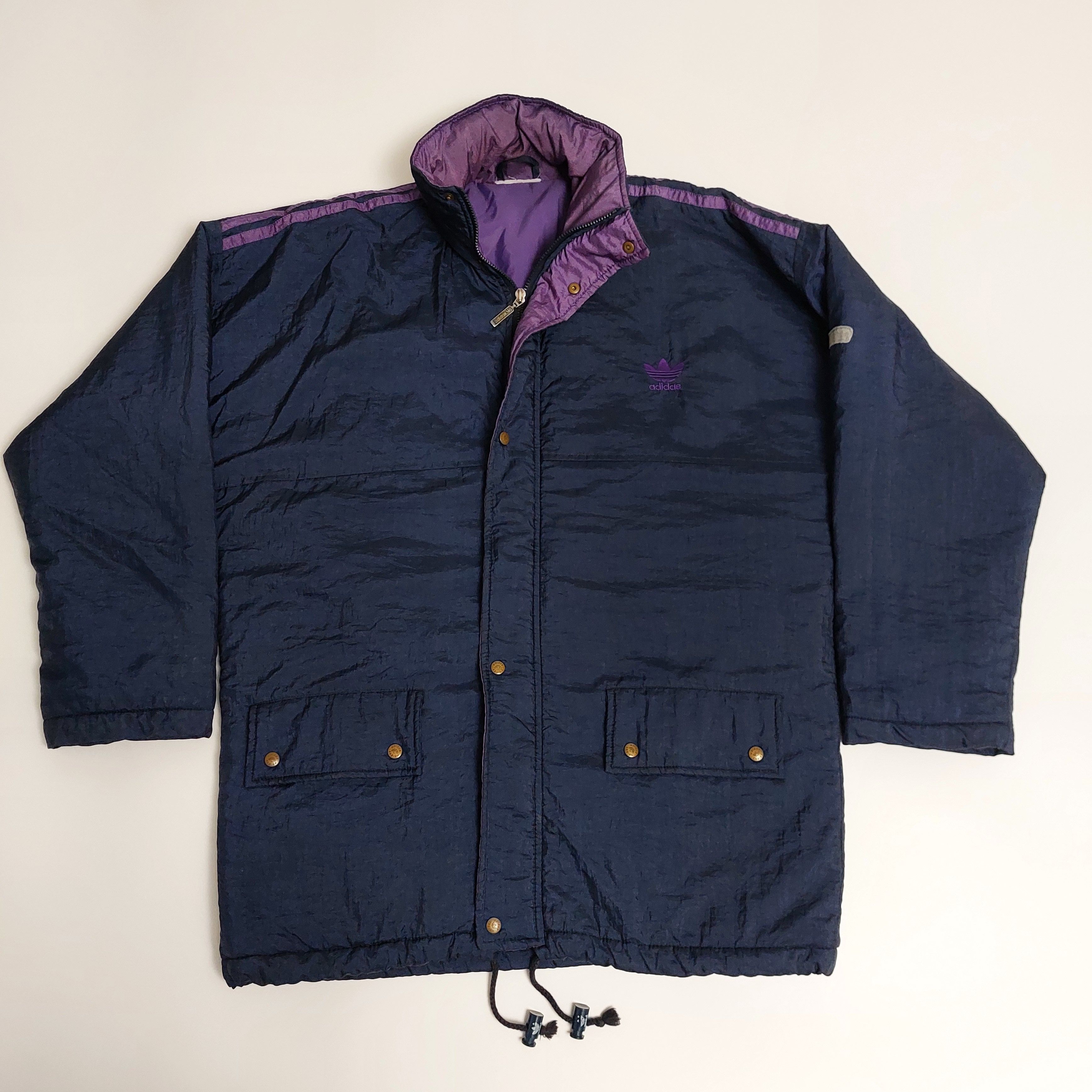 Adidas 80s Adidas puffer jacket Size US XL / EU 56 / 4 - 1 Thumbnail