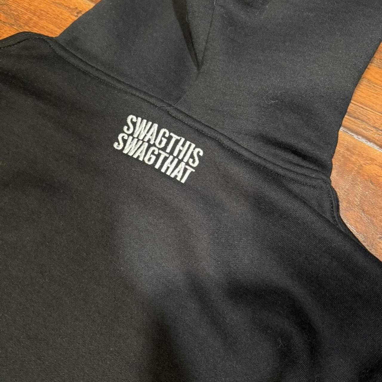 Japanese Brand ASwagThing FW25 1/50 F&F Pixel Gun Black Hoodie Size US L / EU 52-54 / 3 - 5 Thumbnail