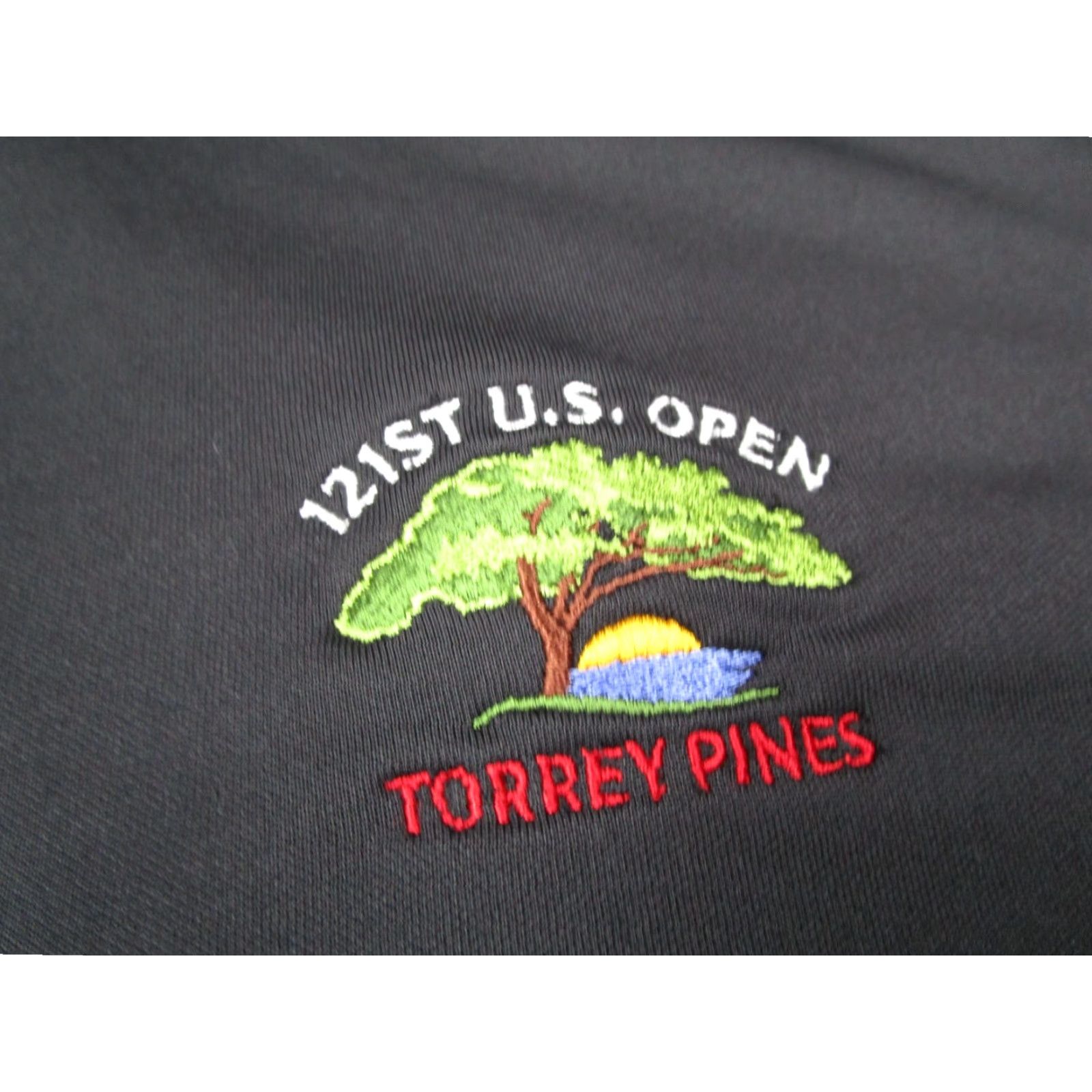 Adidas ADIDAS Men’s Black 1/4 Zip Pullover Golf 121st US Open Torrey Pines Logo Embroidered - Size L - Casual Sportwear Size US L / EU 52-54 / 3 - 3 Thumbnail