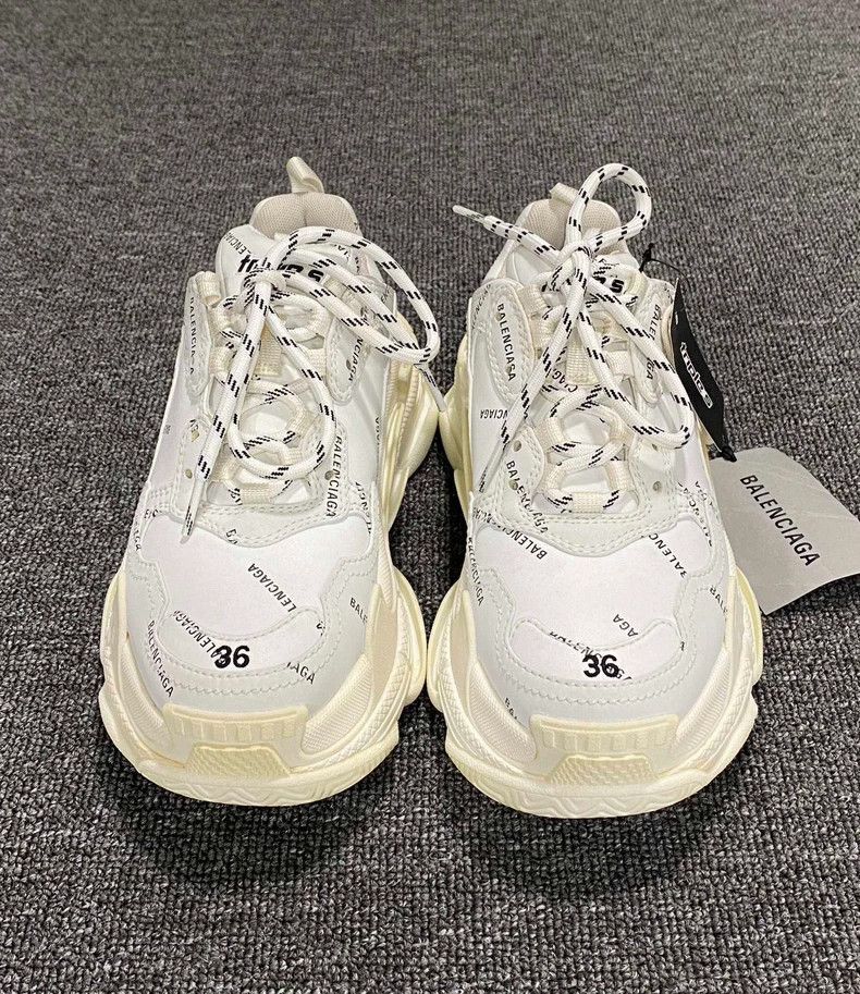 Balenciaga Balenciaga Logo Dad Sneakers Shoes-2505 Size US 5 / IT 35 - 4 Thumbnail