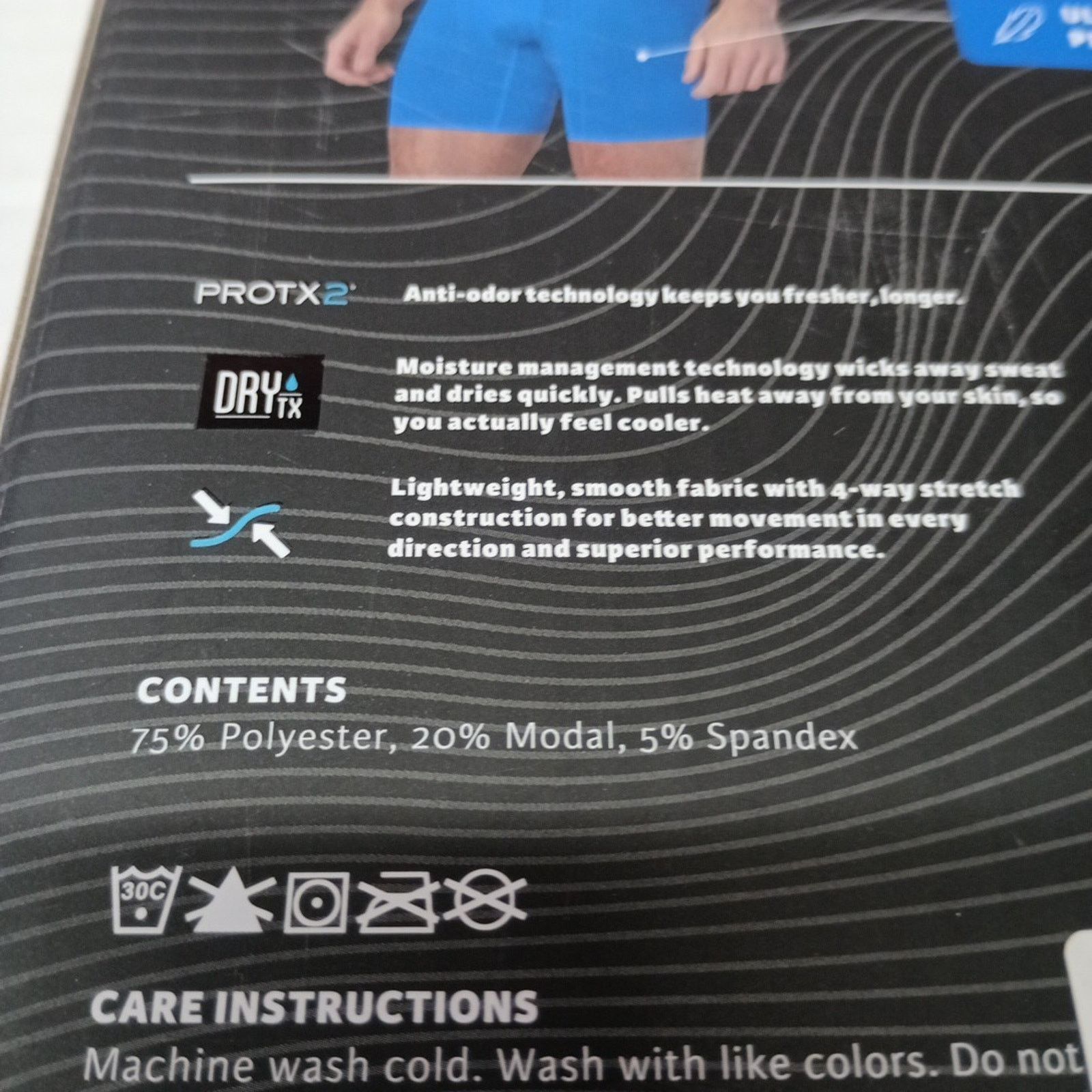 Other Threads Men's Underwear 6" Boxer Briefs 3-Pack Size XL 40-42 Size 42 - 5 Thumbnail
