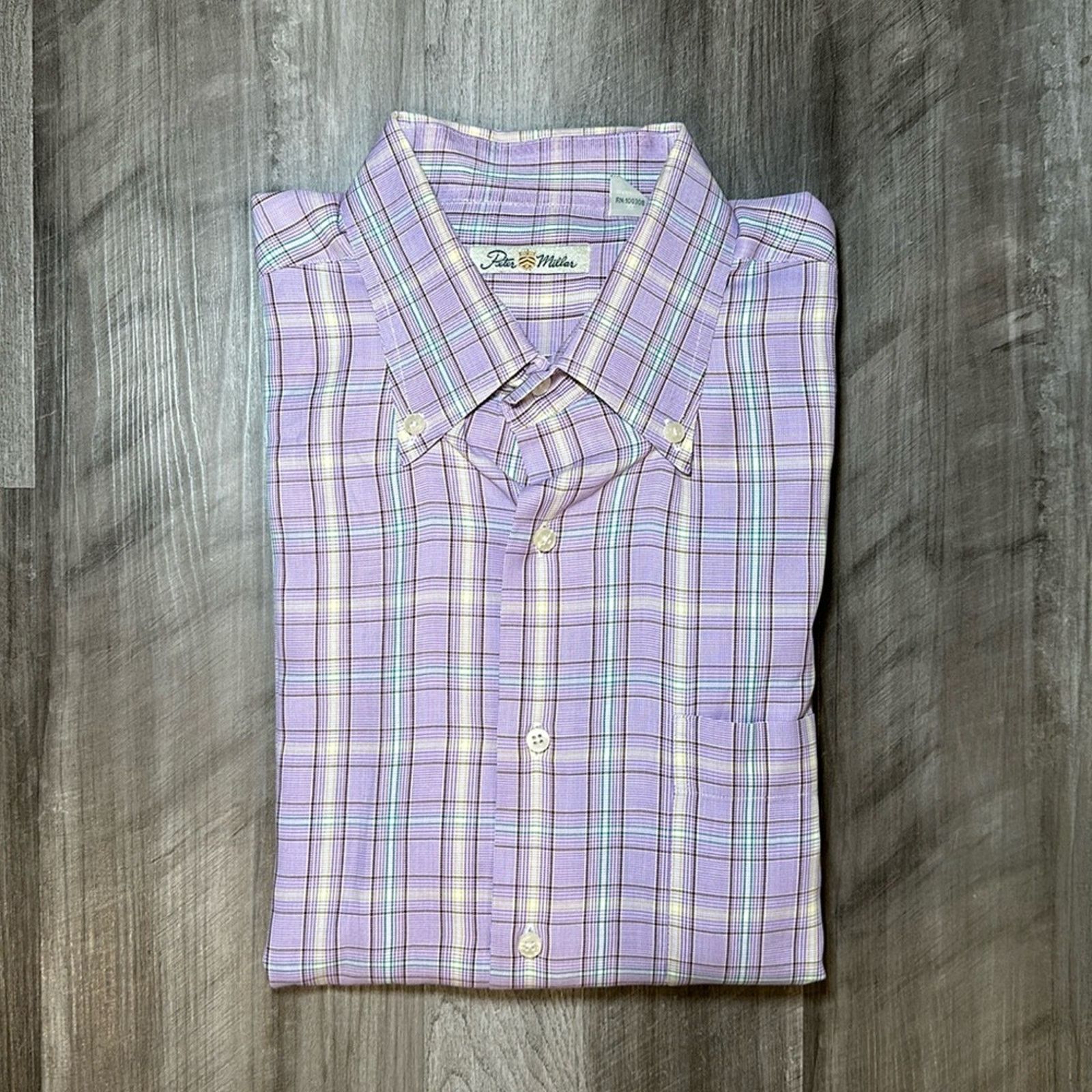 Peter Millar Peter Millar Long Sleeve Button Down - XL Size US XL / EU 56 / 4 - 1 Thumbnail