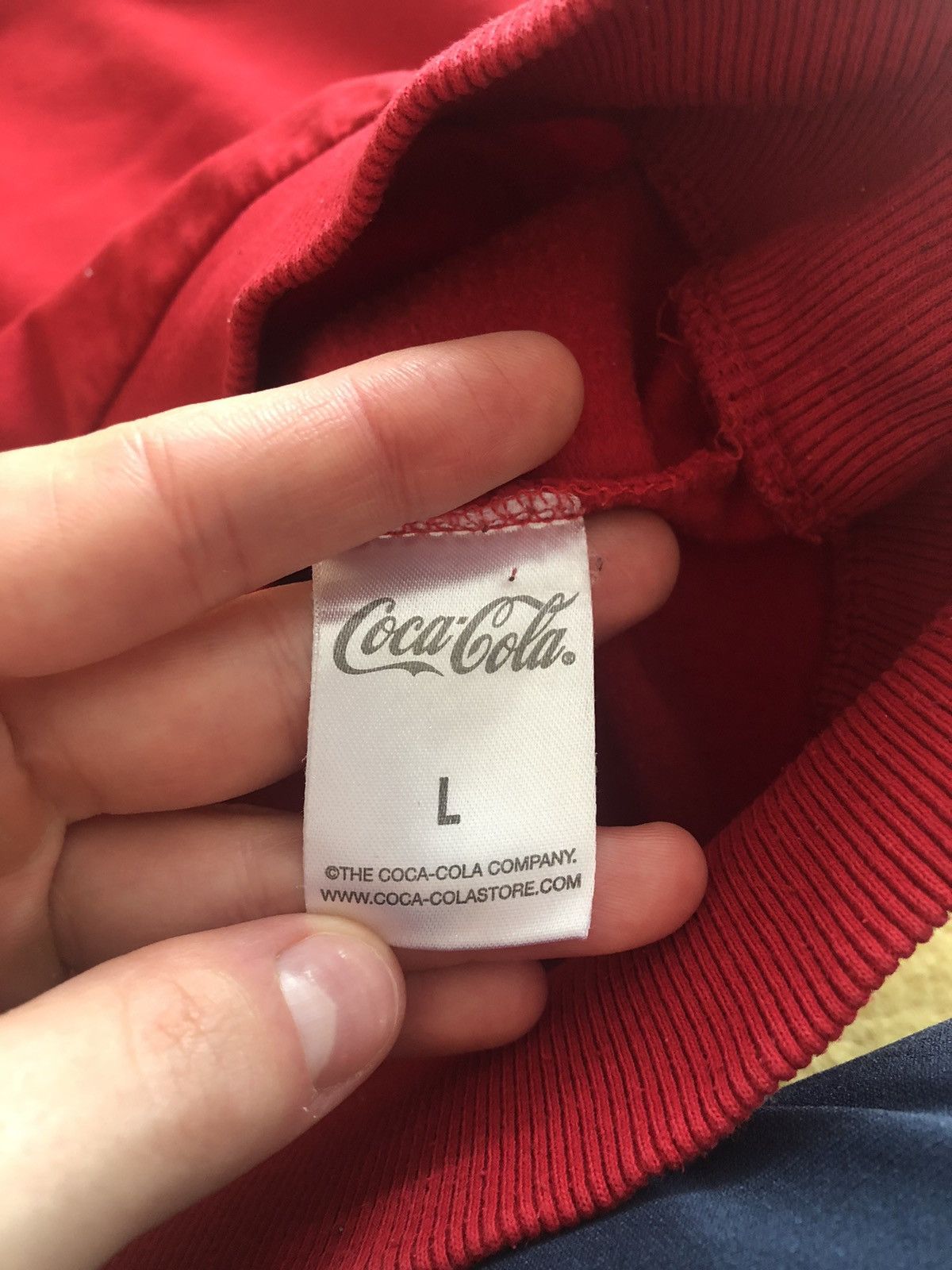 Coca Cola × Vintage RARE COCA COLA OFFICIAL CREWNECK SWEATER Size US L / EU 52-54 / 3 - 5 Thumbnail