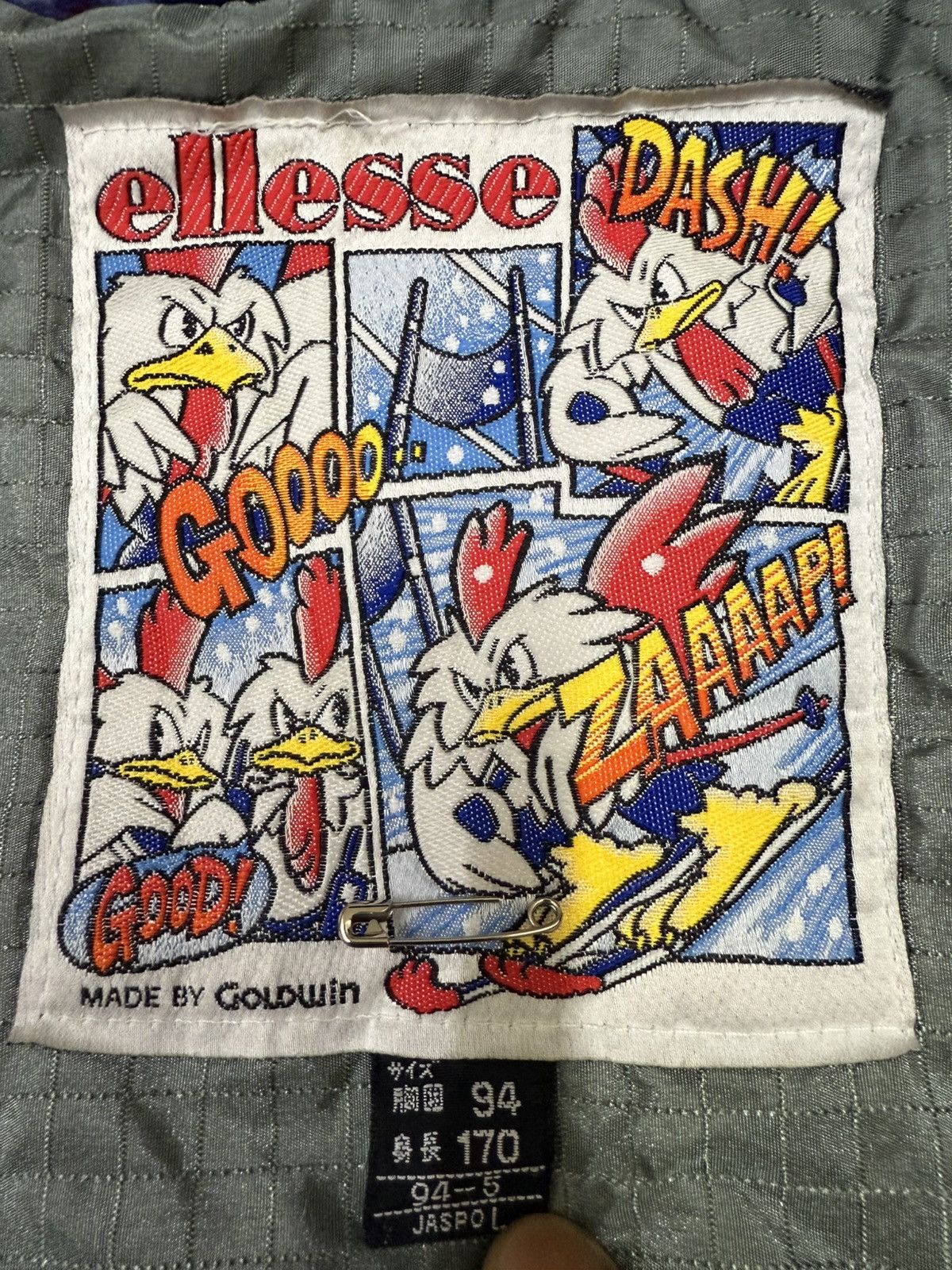 Ellesse × Goldwin VINTAGE 90s ELLESSE MADE BY GOLDWIN SKI JACKET Size US L / EU 52-54 / 3 - 10 Thumbnail
