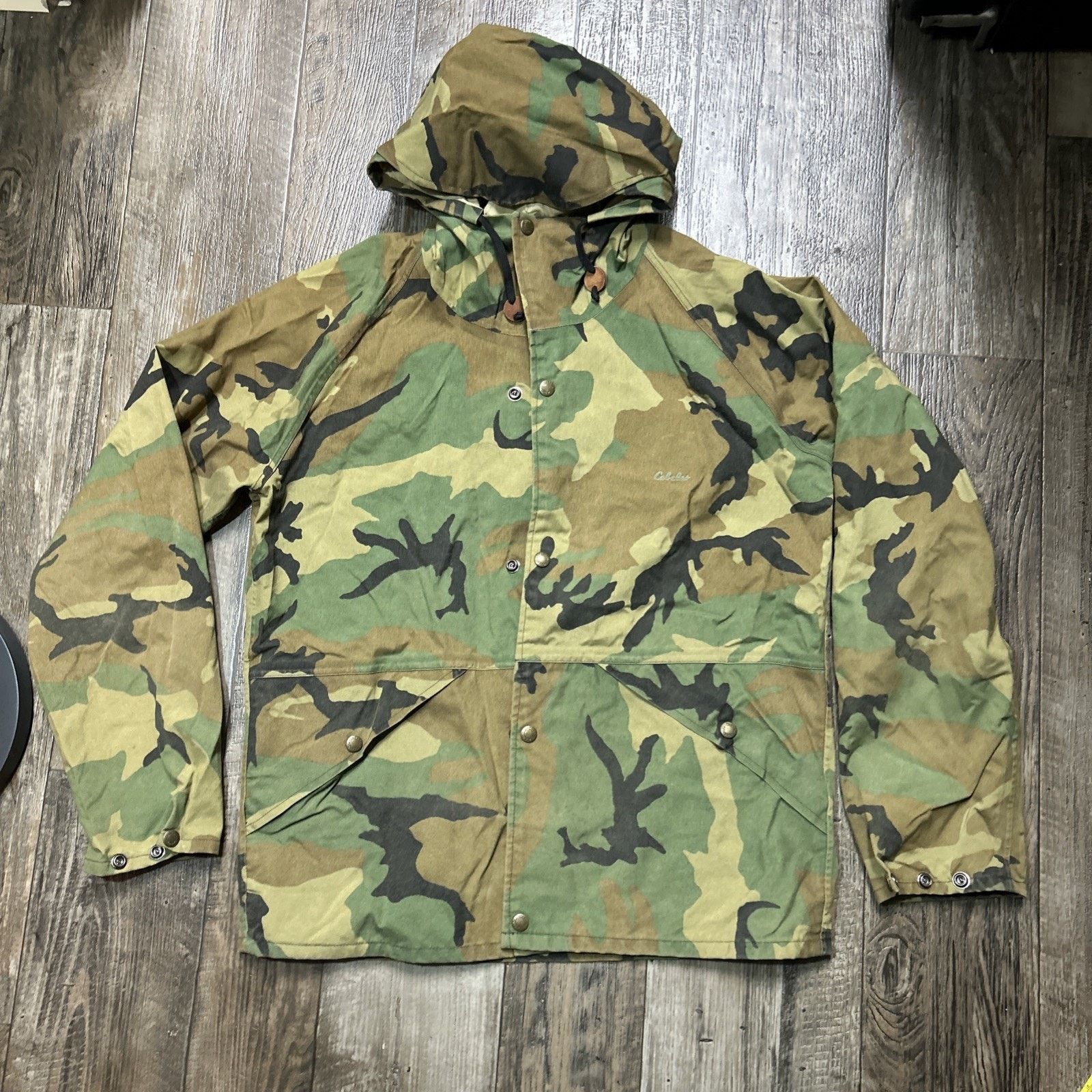 Cabelas VTG USA made CABELAS camouflage GORE-TEX M woodland hunting Size US M / EU 48-50 / 2 - 1 Thumbnail