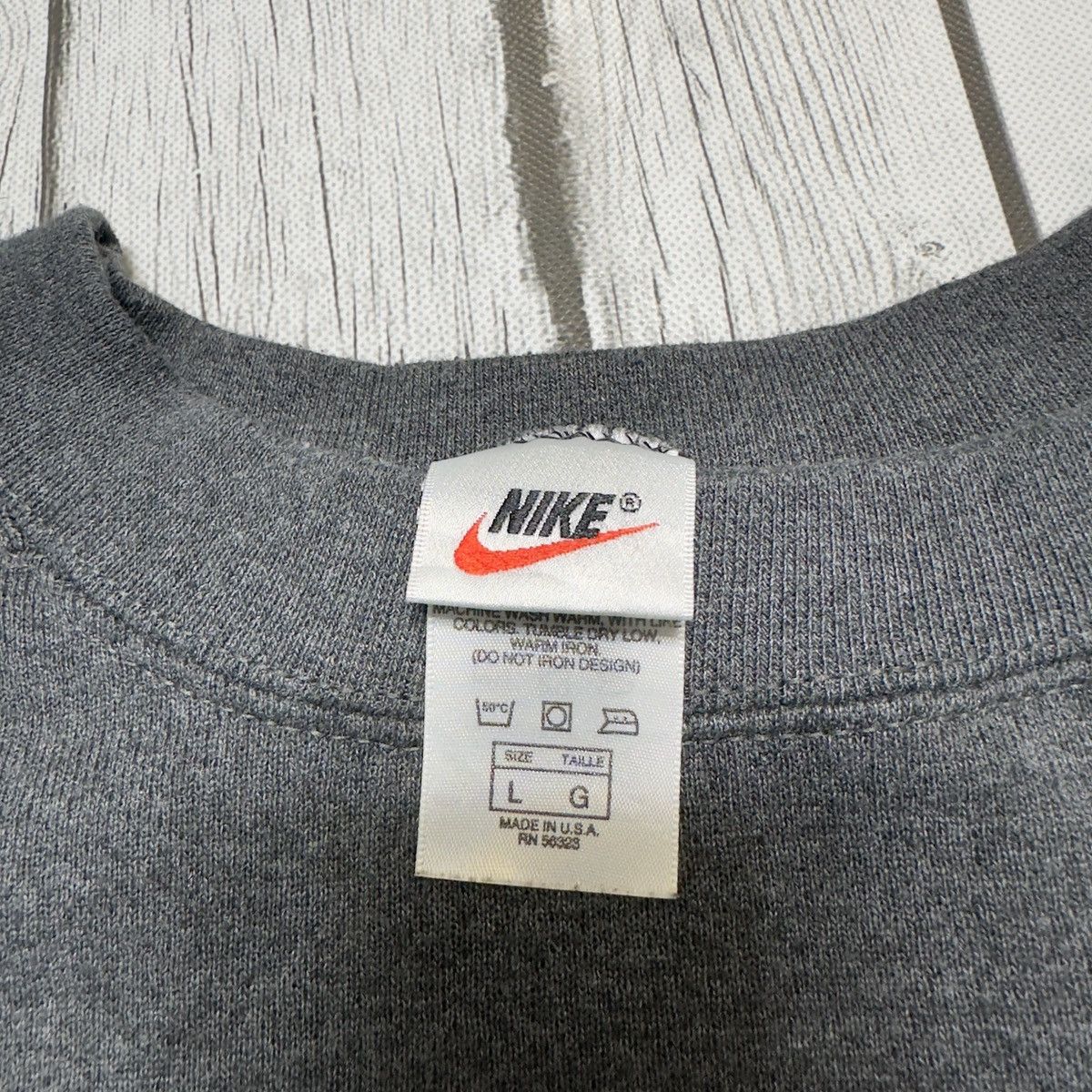 Nike × Vintage Vintage Nike sweatshirt Size US L / EU 52-54 / 3 - 4 Thumbnail