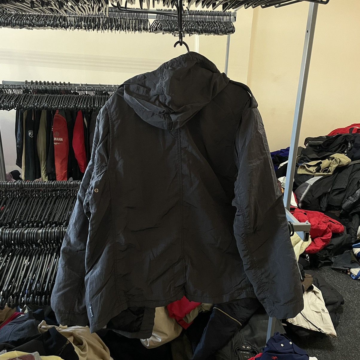 Armani × Japanese Brand Nylon Hooded Armani jeans army Jacket hoodie coat multipoc Size US L / EU 52-54 / 3 - 2 Thumbnail