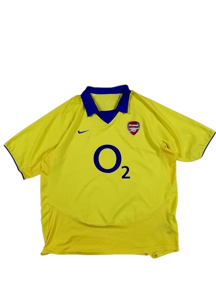 Nike Vintage Nike 2002 Arsenal Away Jersey Size US XL / EU 56 / 4 - 1 Thumbnail