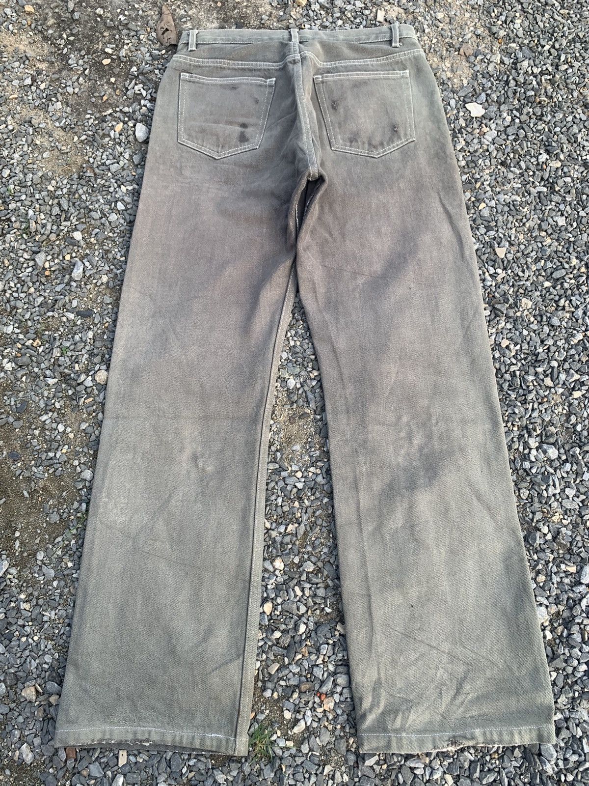 A.P.C. A.P.C SELVEDGE SUNFADED RUSTY DISTRESSED DENIM Size US 29 - 4 Thumbnail