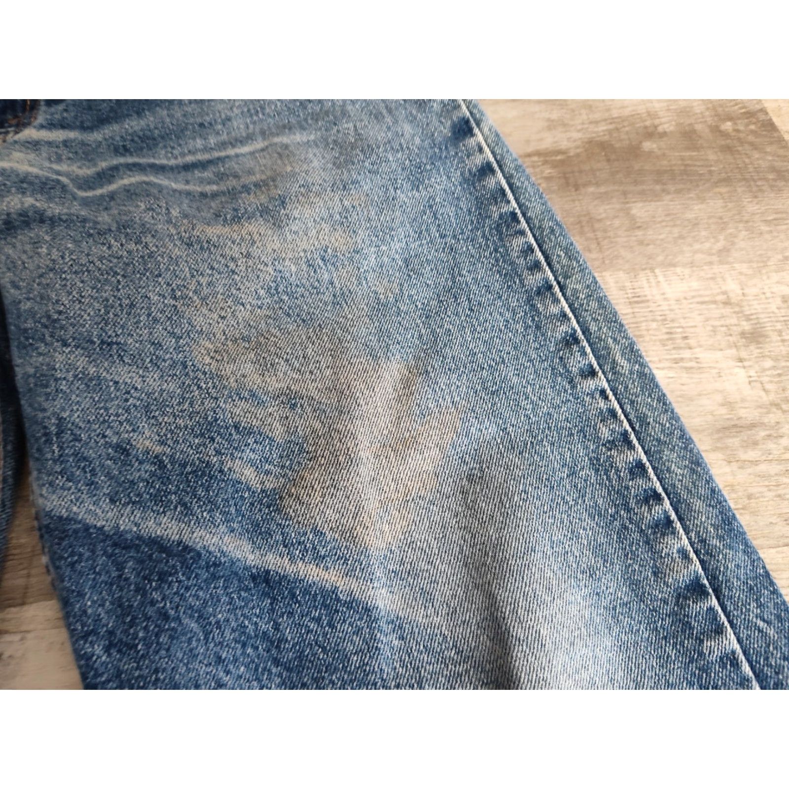 Levi's Vintage Levi's Men’s Jeans 36x30 Straight Fit Distressed 90s Y2K Blue Cotton Size US 36 / EU 52 - 6 Thumbnail