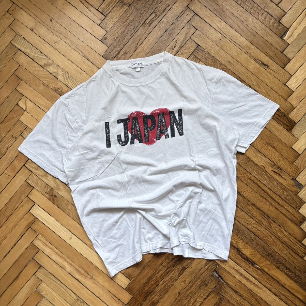 Archival Clothing × Hysteric Glamour × Japanese Brand Vintage 90's Japanese Y2K  T-Shirt I ❤️ Japan | Grailed