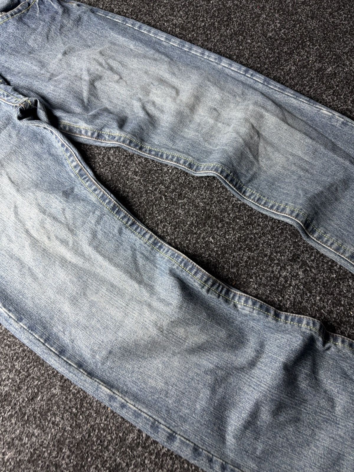 No Fear Vintage 90s No Fear Retro Y2K Baggy Denim pants jeans Size US 37 - 3 Thumbnail