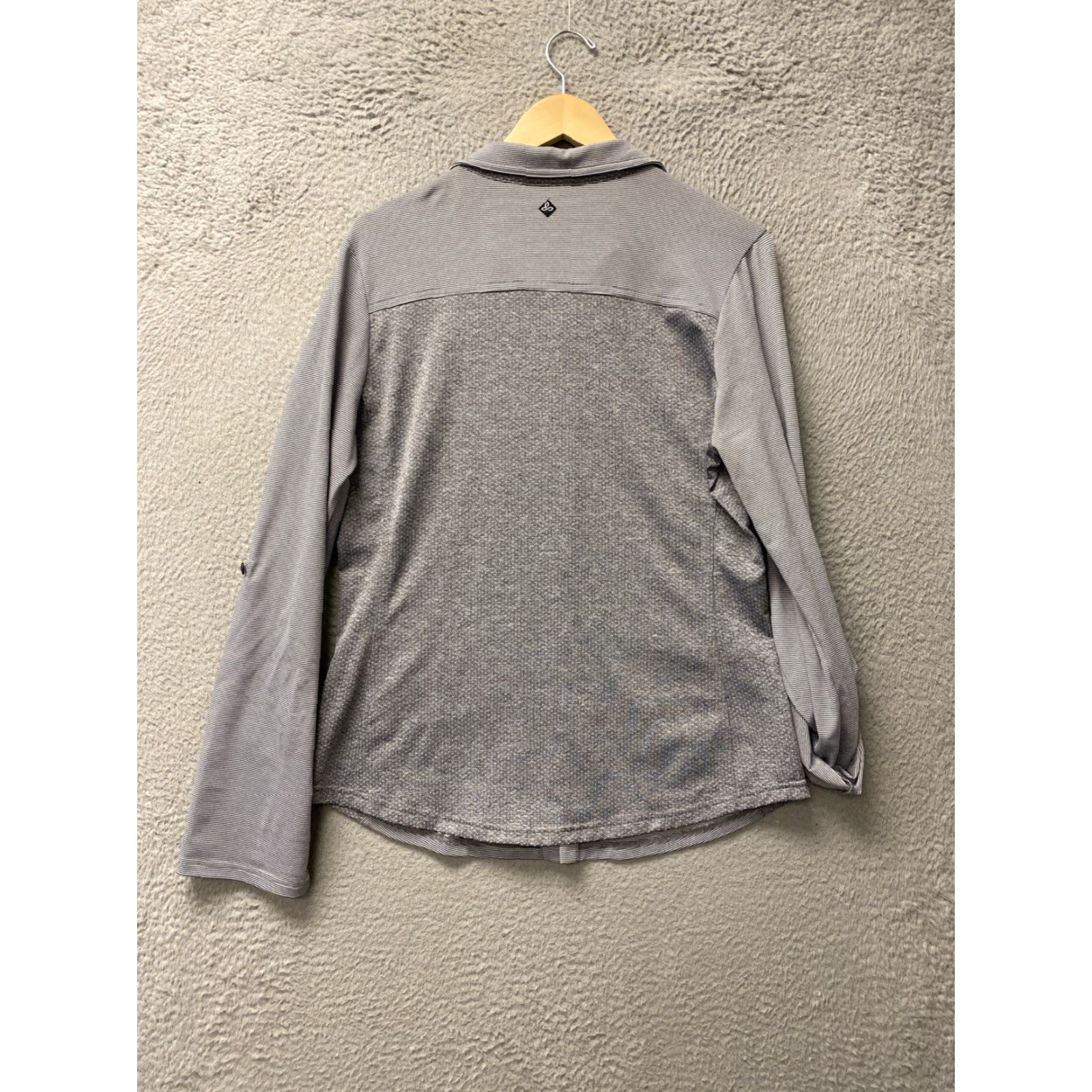 Prana Prana Tunic Top Womens XL Button Up Shirt Soft Long Sleeve Gray Pocket 158-31 Size XL / US 12-14 / IT 48-50 - 7 Thumbnail