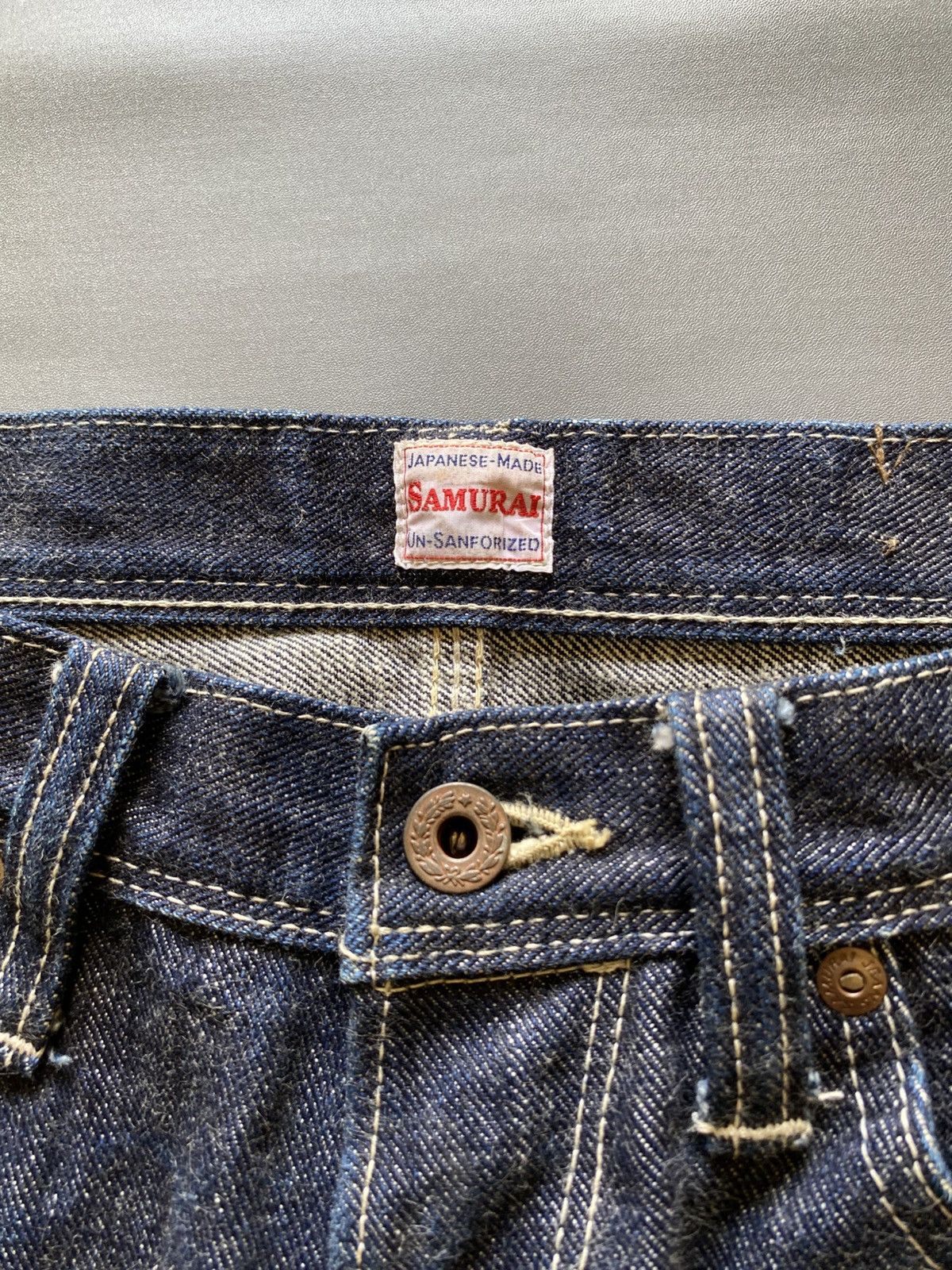 Samurai Jeans SAMURAI X UNIQUE JEAN STORE - UJS130 "30th Anniversary" Size US 29 - 7 Thumbnail