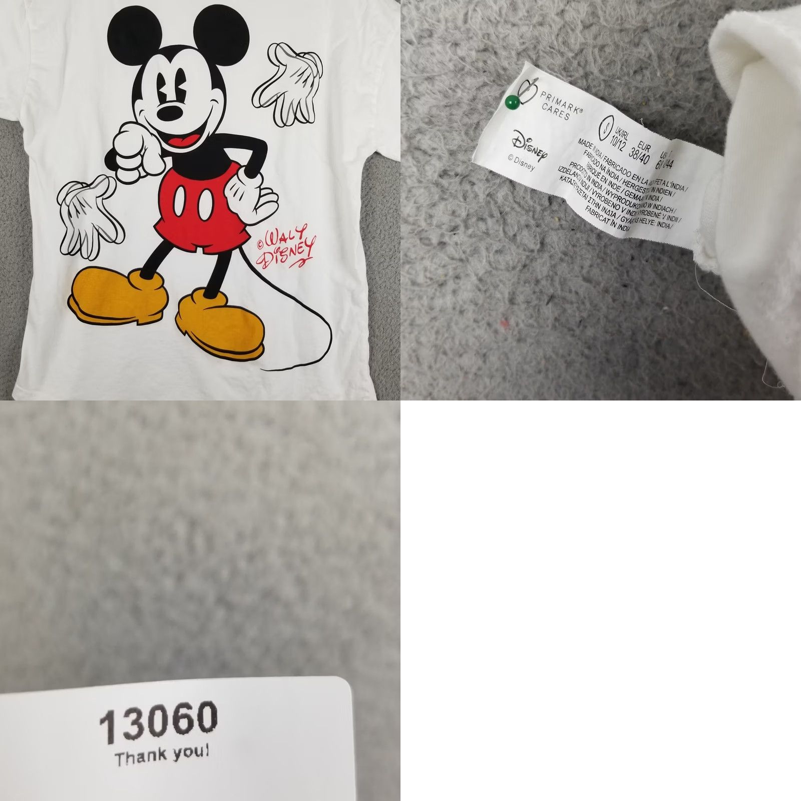 Disney Disney Shirt Adult Small Mickey Oh Boy Big Print Embroidered Front Size US S / EU 44-46 / 1 - 8 Thumbnail
