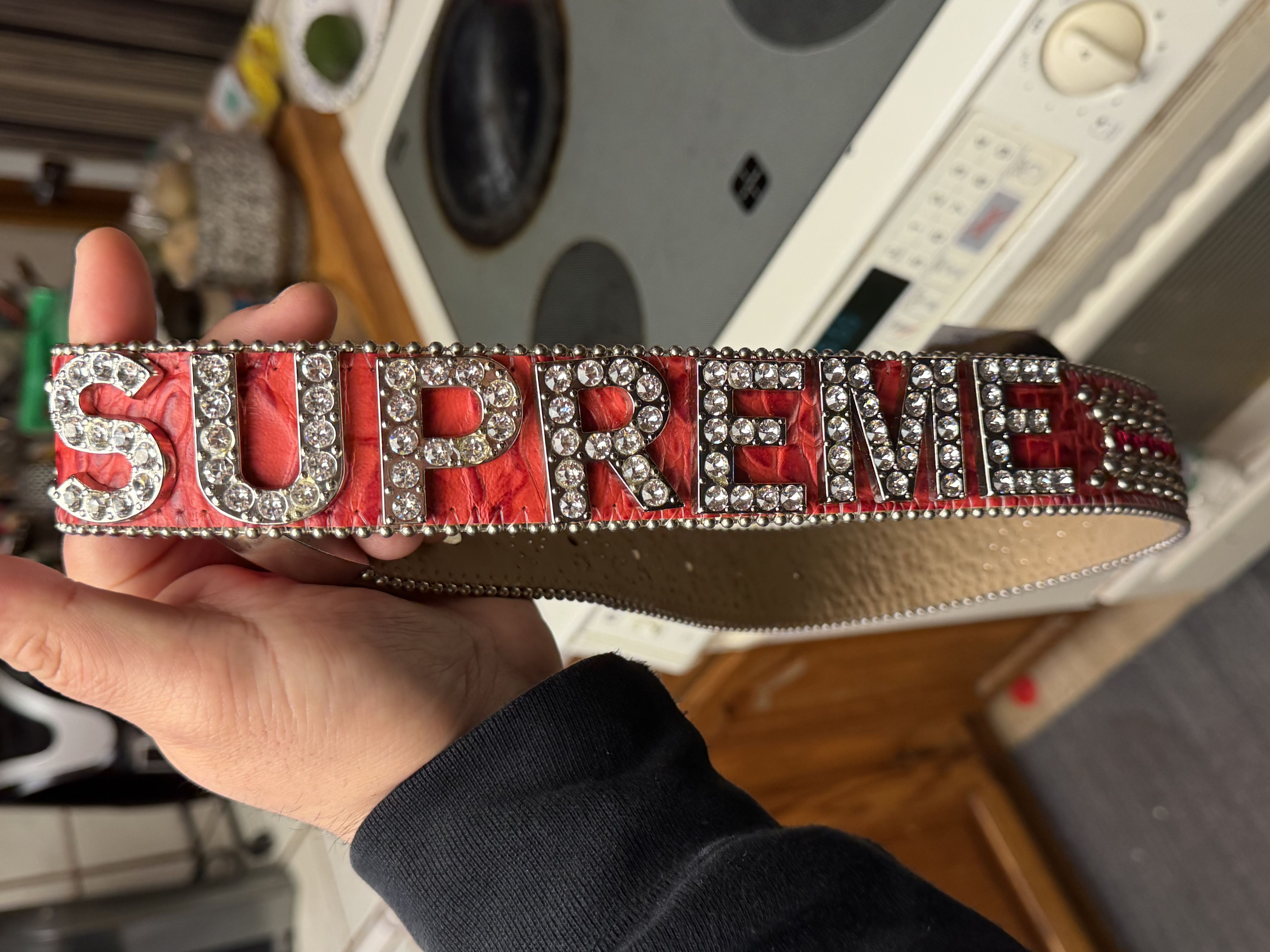 B.B. Simon Supreme X B.B. Simon Belt Red L/XL Size ONE SIZE - 8 Thumbnail