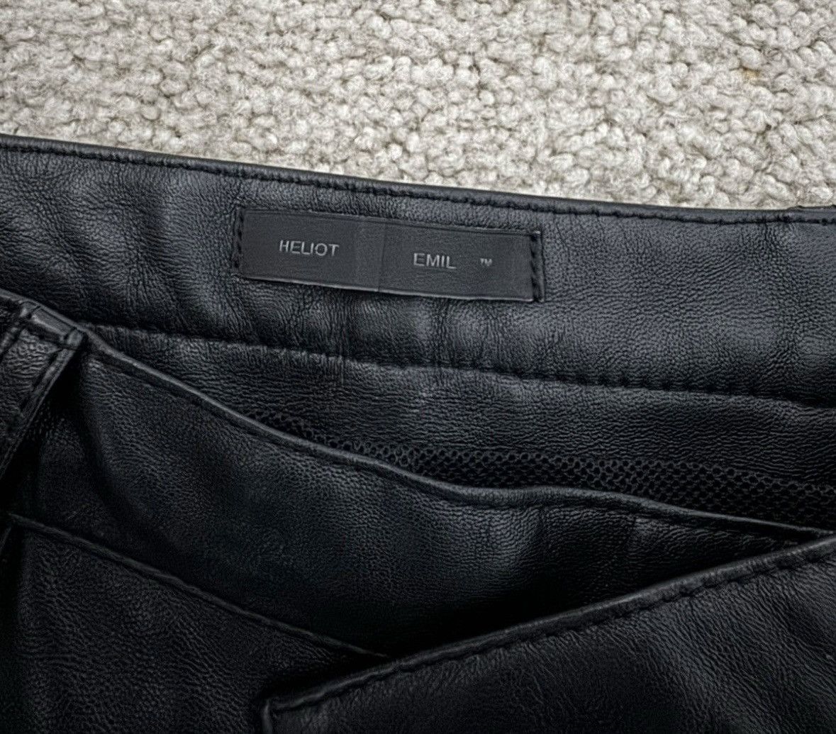 Heliot Emil Heliot Emil Secluse leather pants Size US 30 / EU 46 - 3 Thumbnail