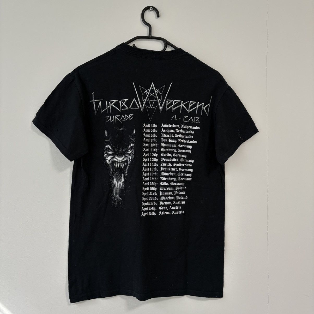 Vintage Turbo Weekend Mens y2k casual merch t-shirt vintage Size US S / EU 44-46 / 1 - 6 Thumbnail