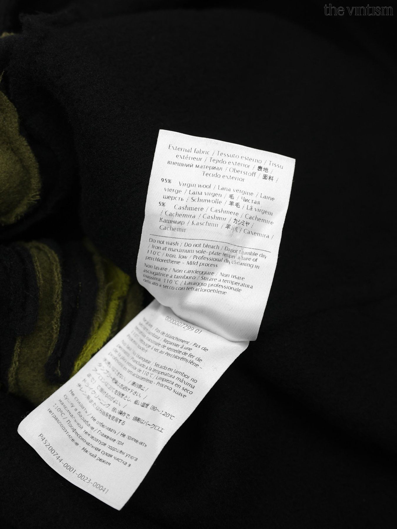 Valentino Valentino Black Virgin Wool & Cashmere Double-Faced Sweater Size S / US 4 / IT 40 - 11 Thumbnail