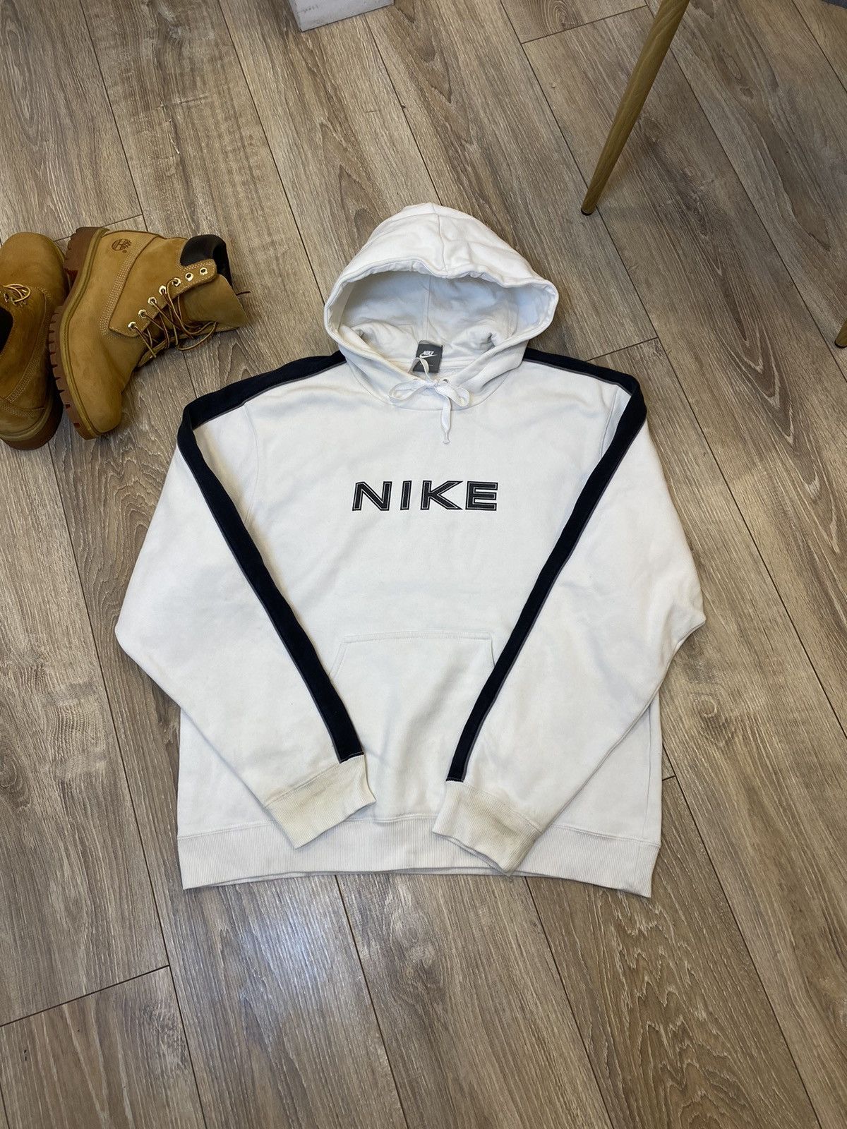 Nike × Vintage NIKE VINTAGE BIG CENTRAL LOGO HOODIE Size US M / EU 48-50 / 2 - 1 Thumbnail