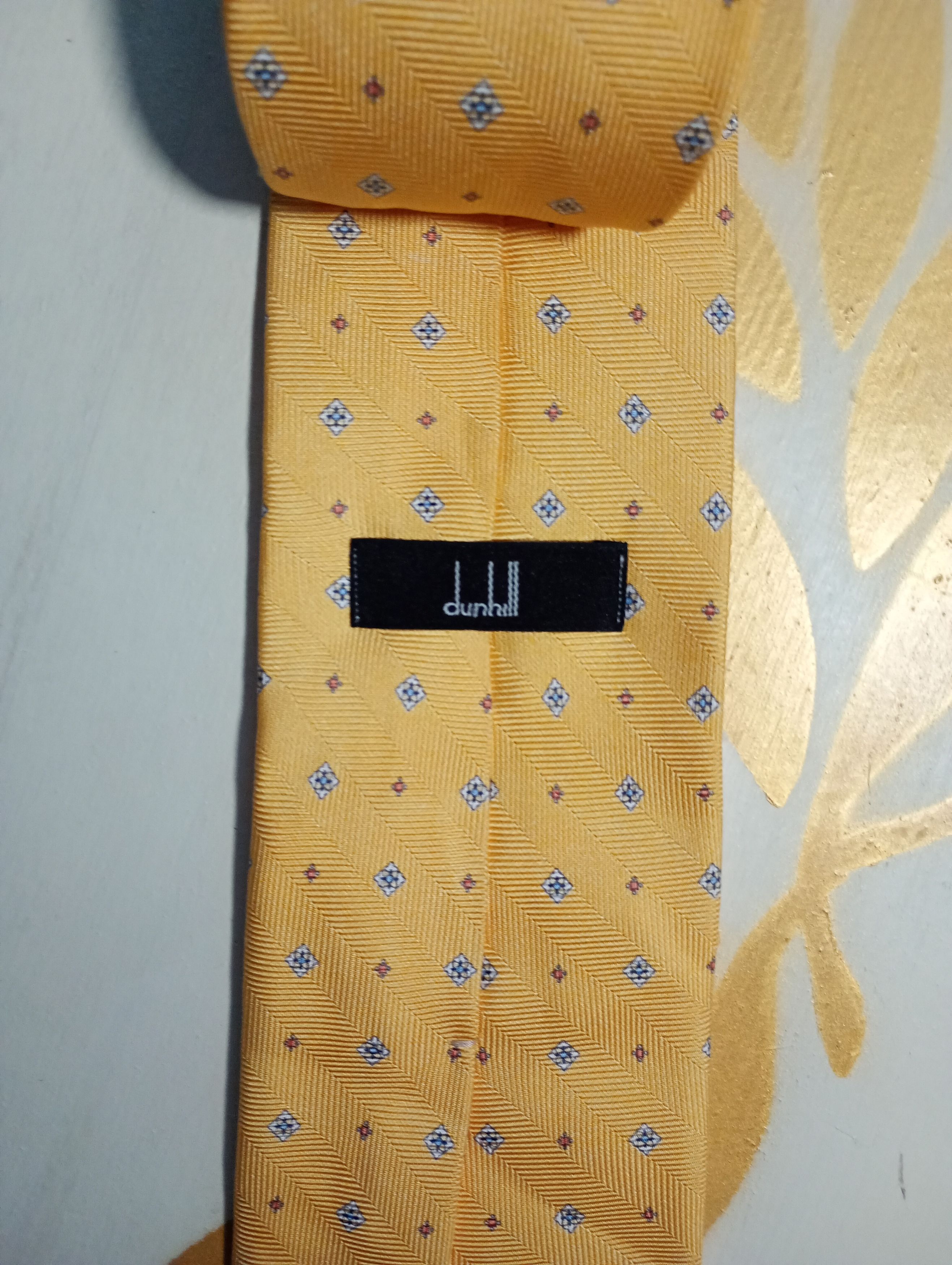 Alfred Dunhill Dunhill Tie Vintage Size ONE SIZE - 12 Thumbnail